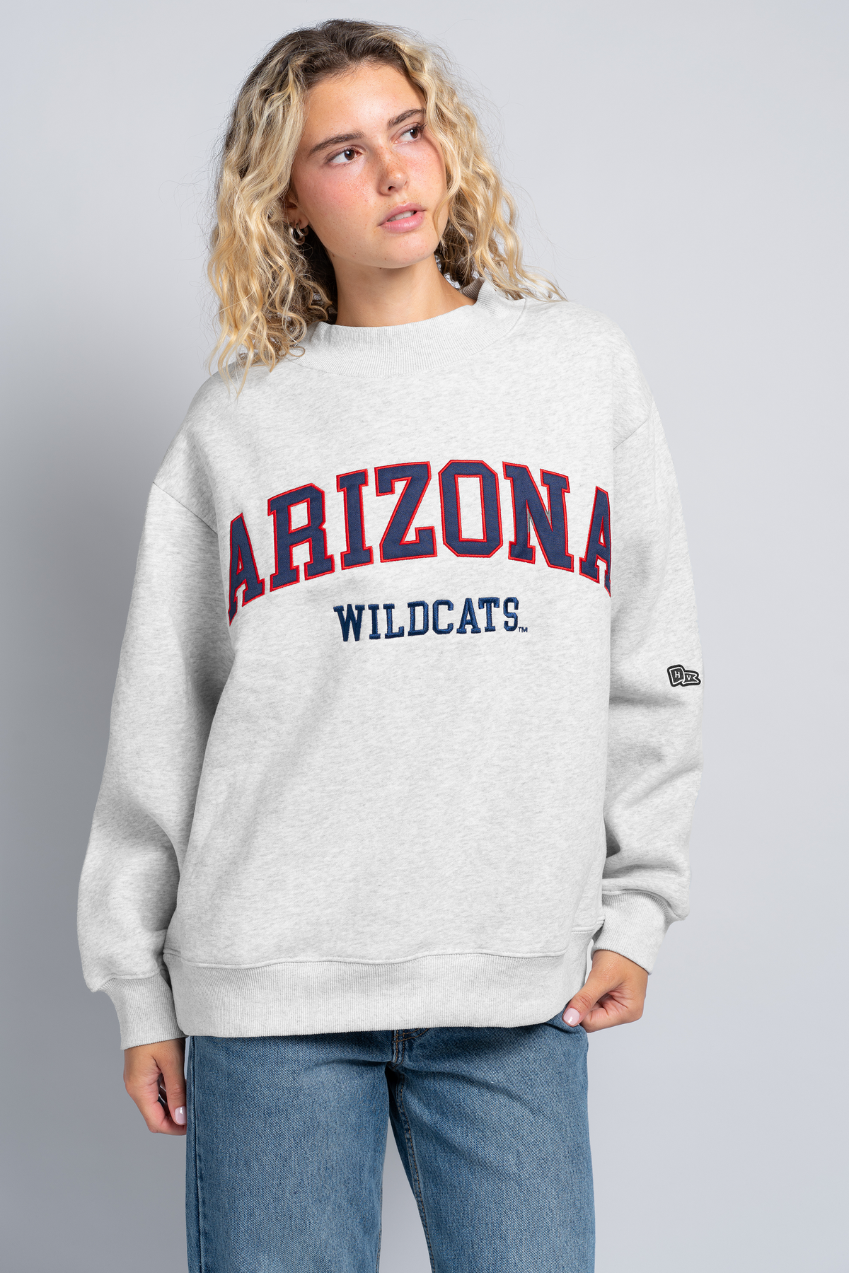 Arizona Mock Neck Crewneck