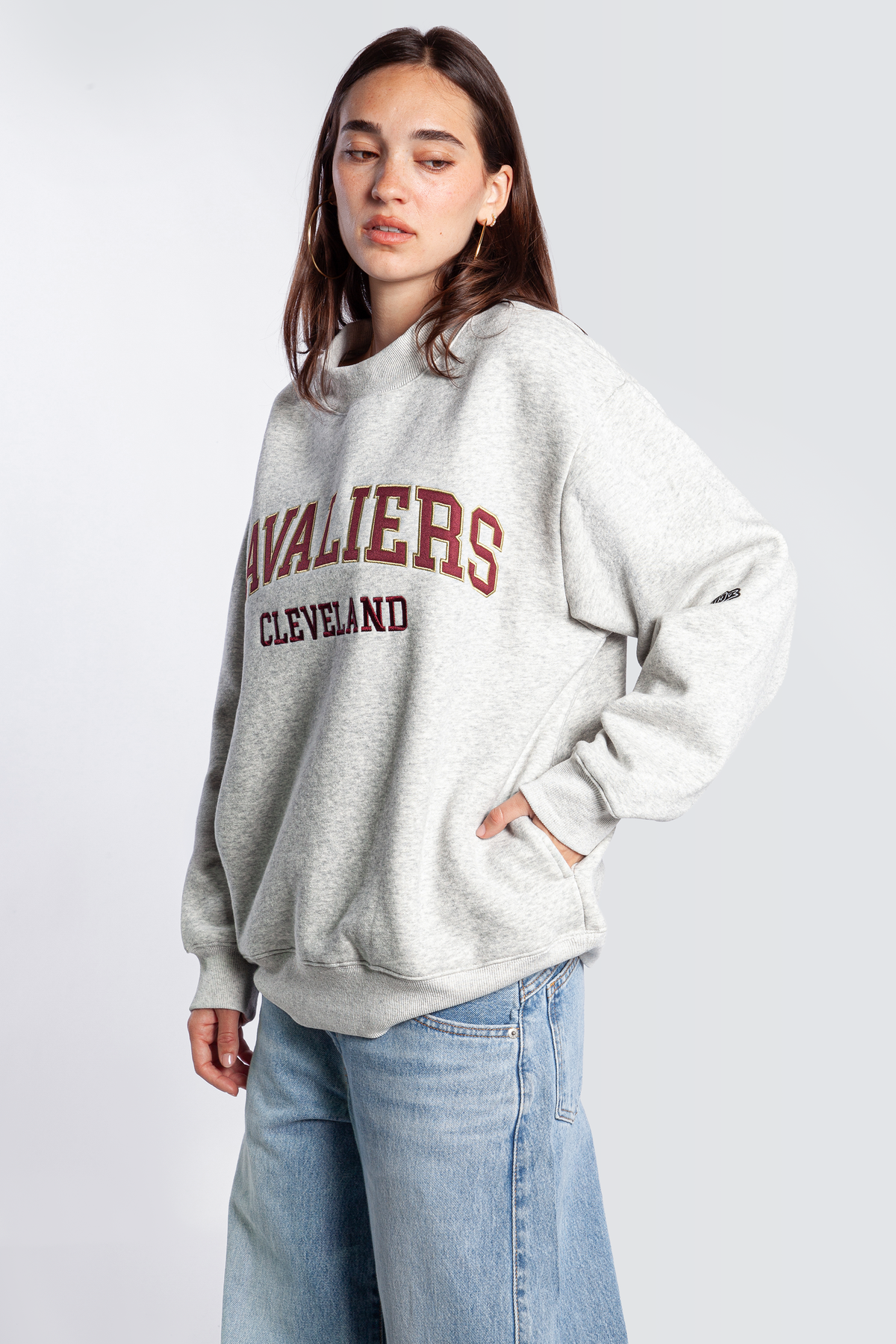 Cleveland Cavaliers Mock Neck Crewneck