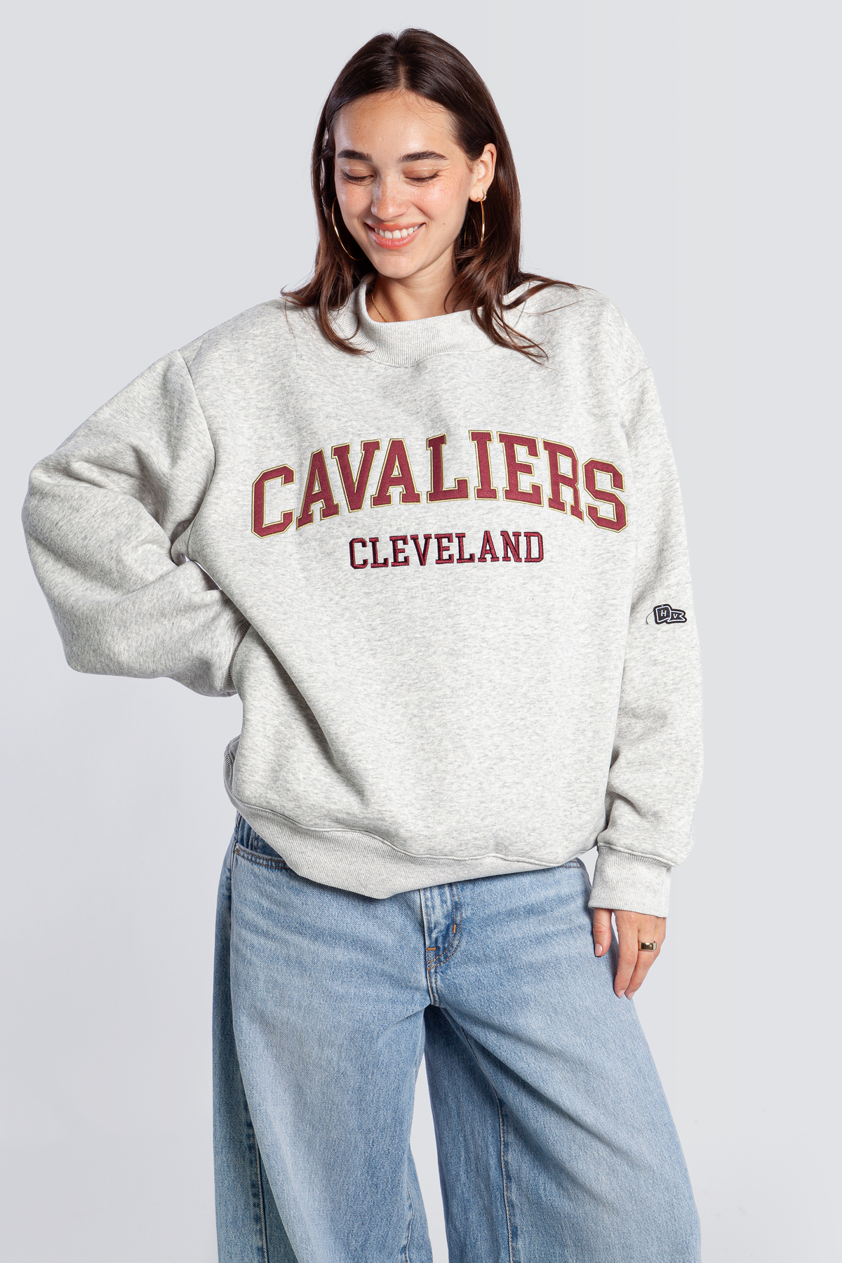 Cleveland Cavaliers Mock Neck Crewneck
