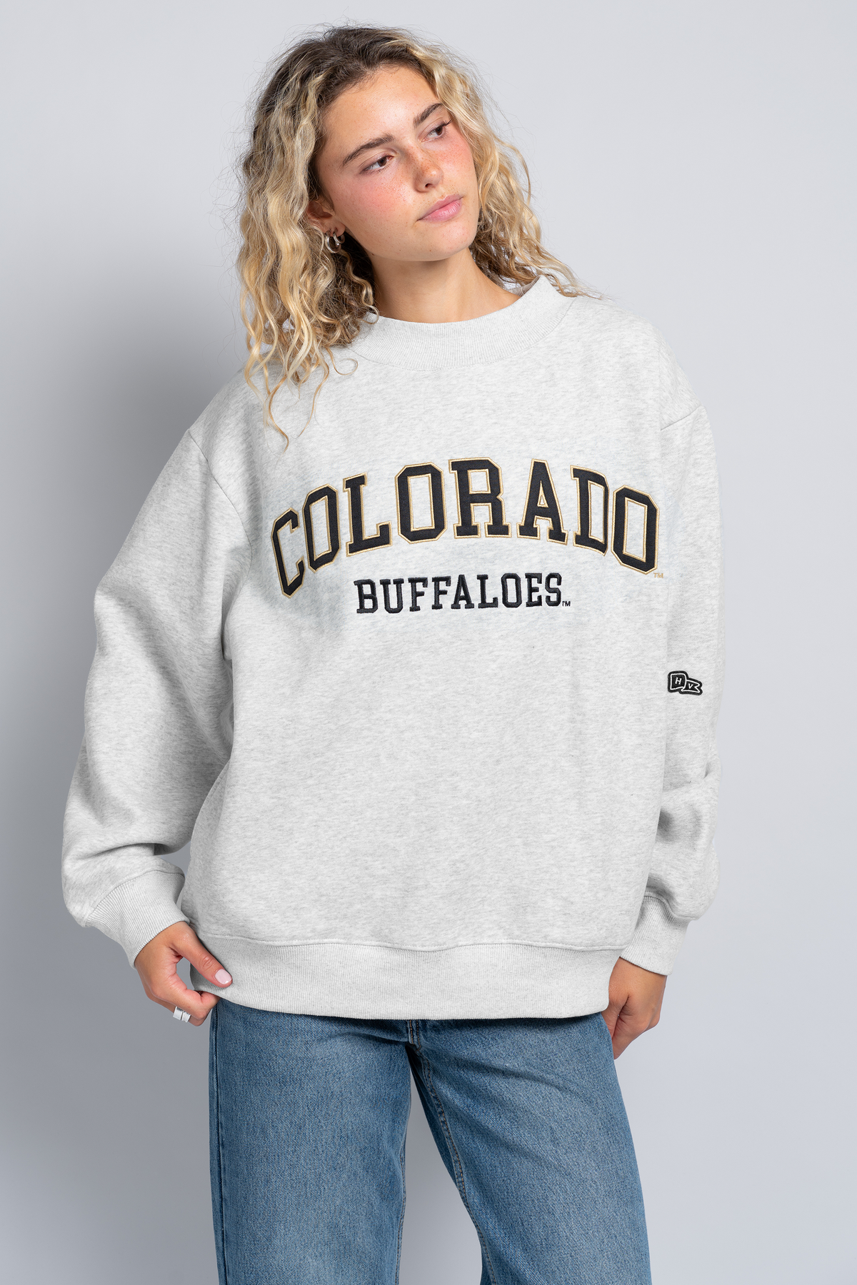 CU Boulder Mock Neck Crewneck