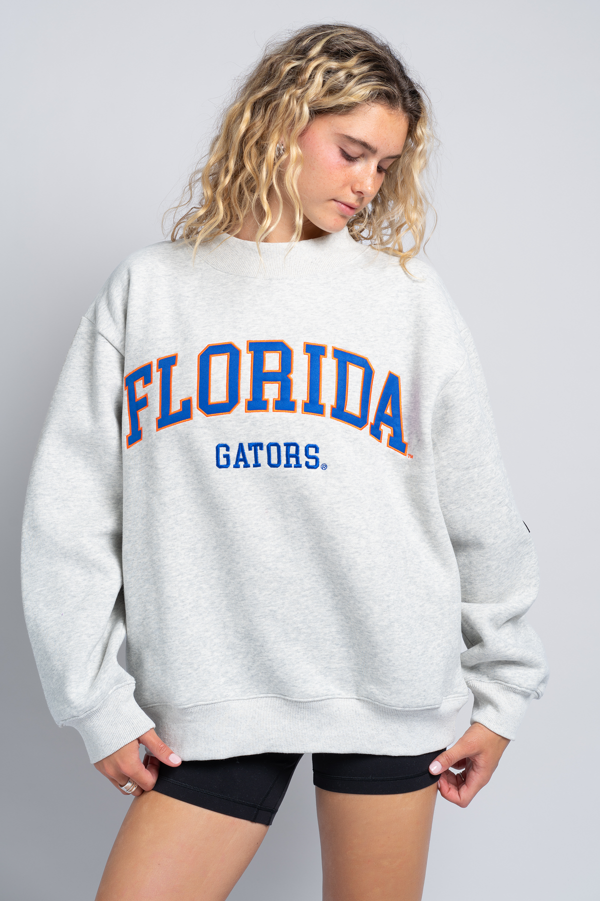 University of Florida Mock Neck Crewneck
