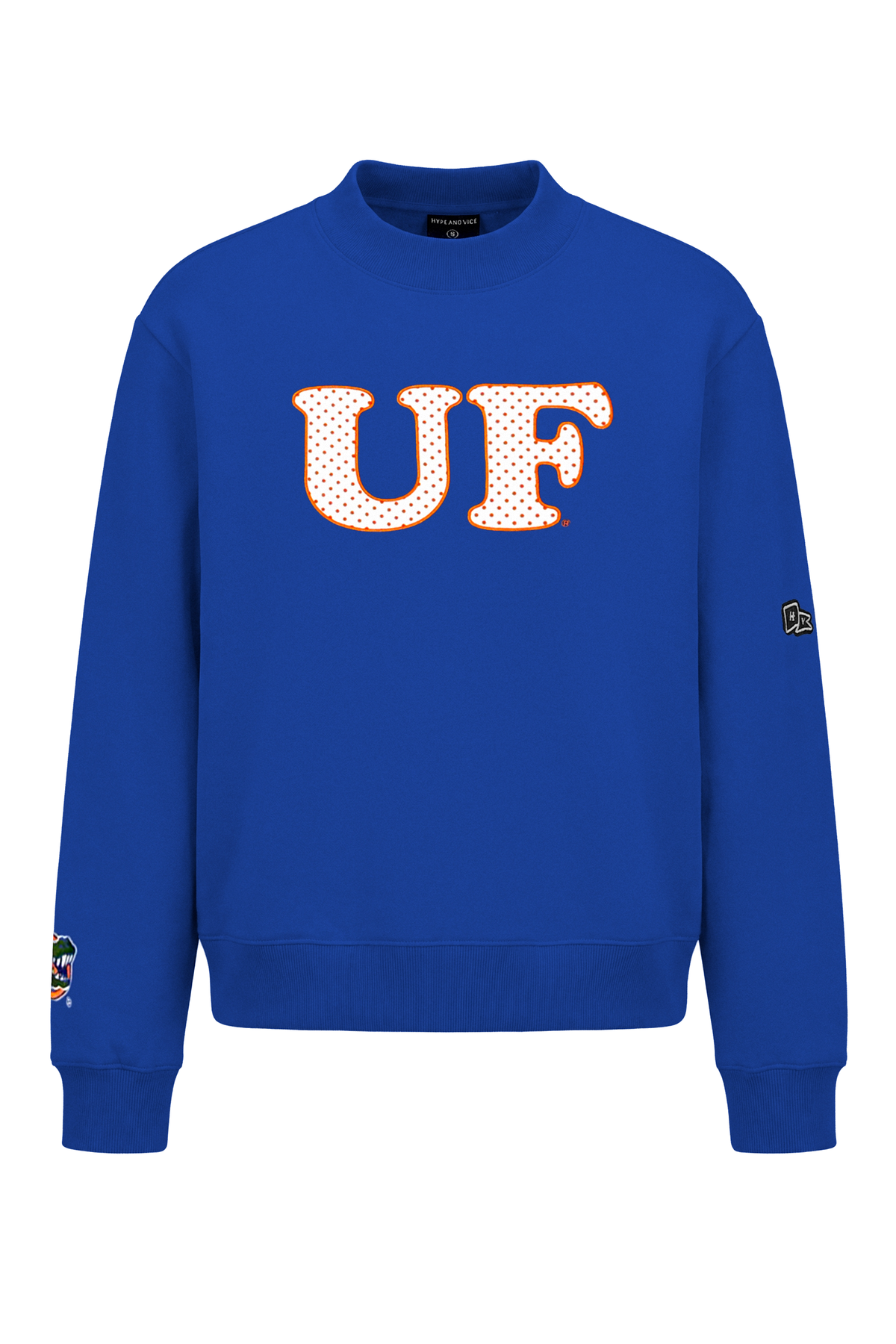 University of Florida Polka Dot Mock Neck Crewneck