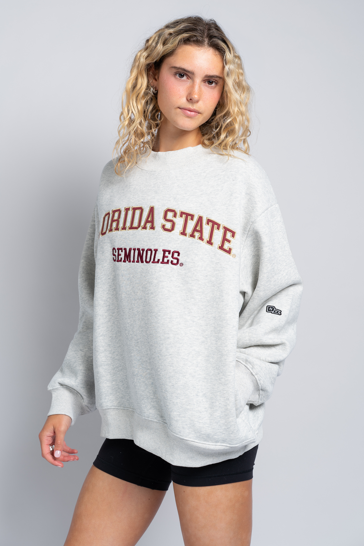 FSU Mock Neck Crewneck