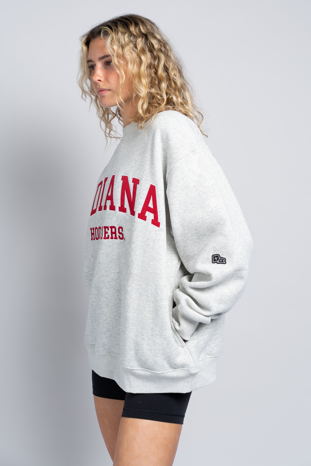 Indiana University Mock Neck Crewneck