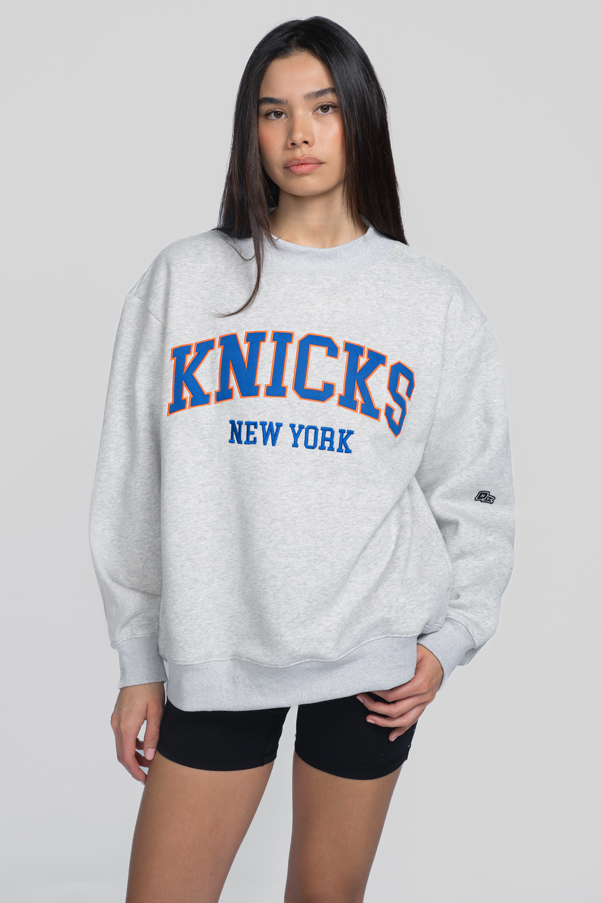 New York Knicks Mock Neck Crewneck