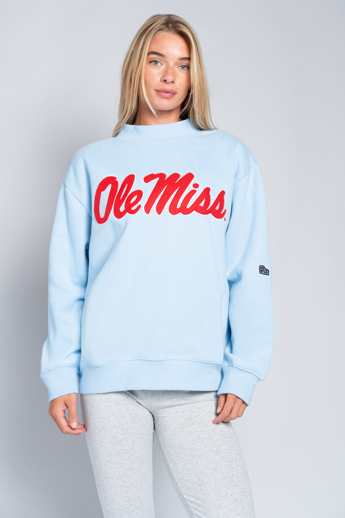 University of Mississippi Mock Neck Crewneck