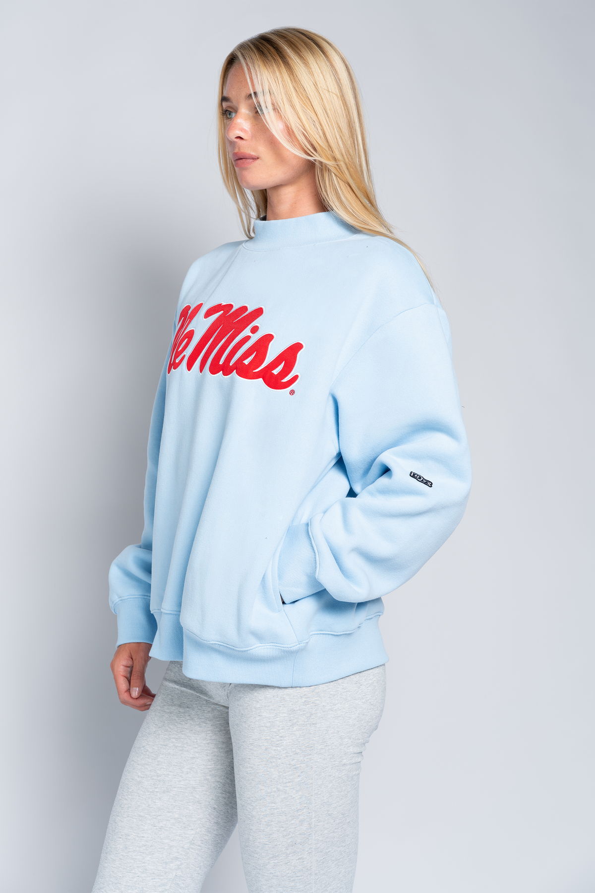 University of Mississippi Mock Neck Crewneck