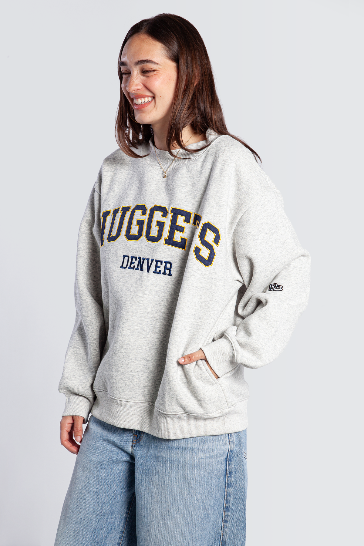 Denver Nuggets Mock Neck Crewneck