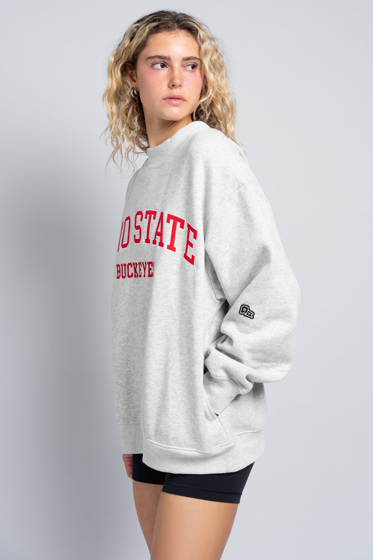 Ohio State Mock Neck Crewneck