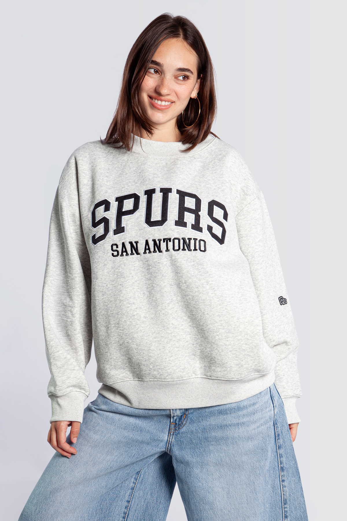 San Antonio Spurs Mock Neck Crewneck
