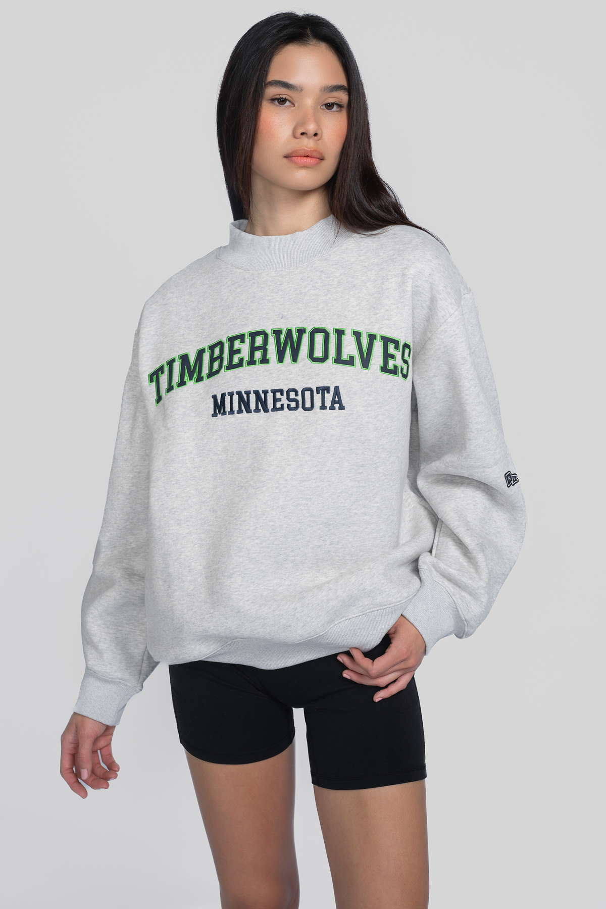 Minnesota Timberwolves Mock Neck Crewneck