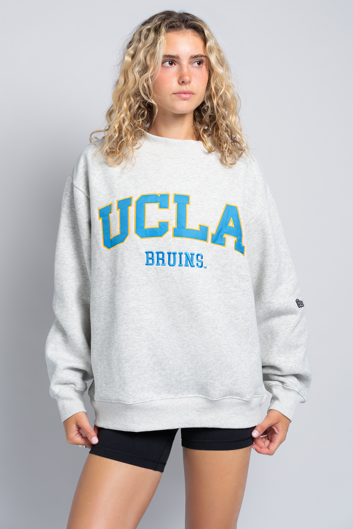 UCLA Mock Neck Crewneck