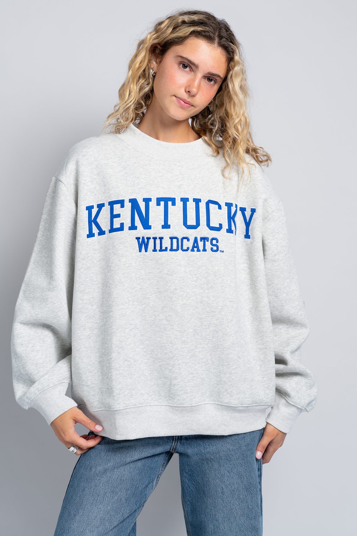 University of Kentucky Mock Neck Crewneck