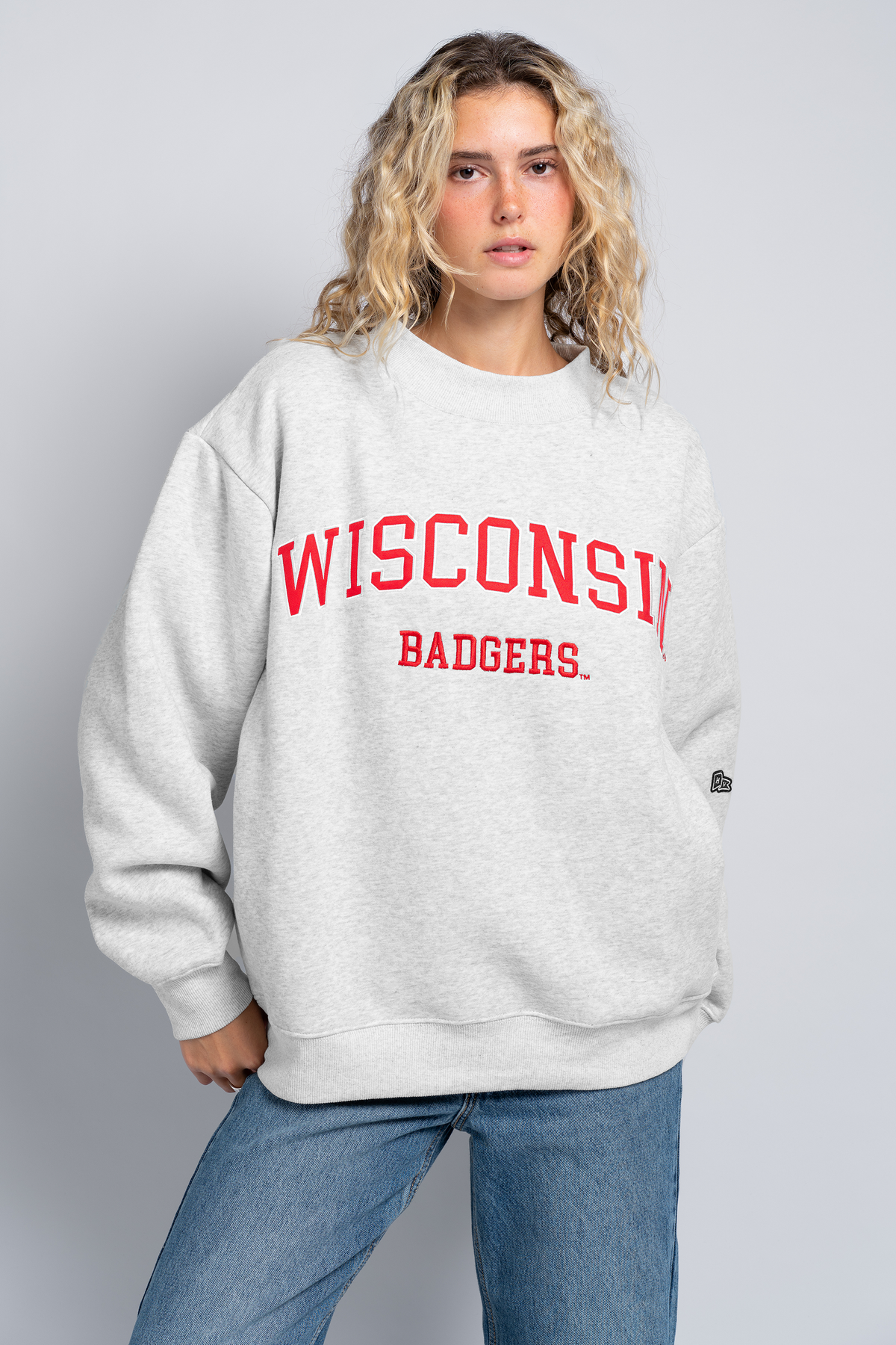 University of Wisconsin Mock Neck Crewneck