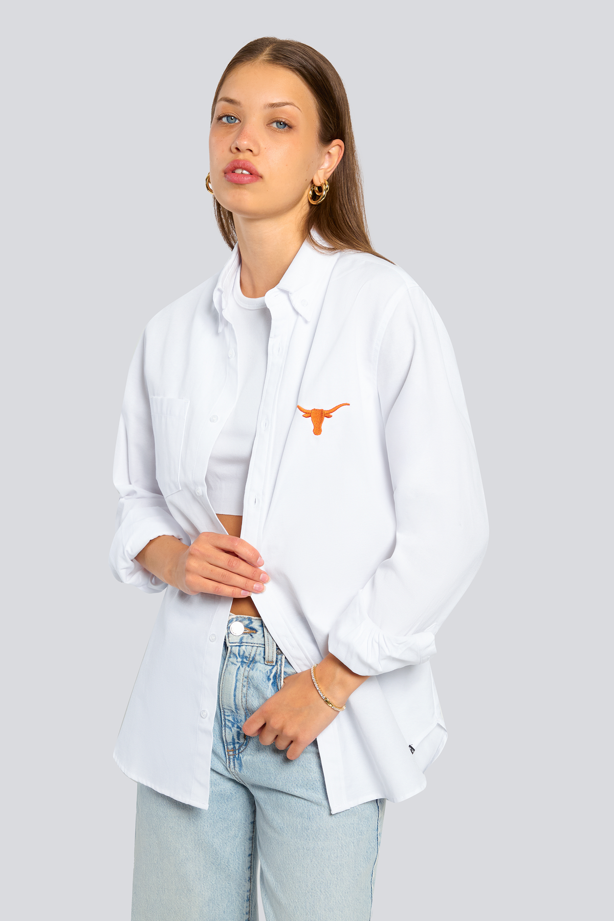 University of Texas at Austin Hamptons Button Down