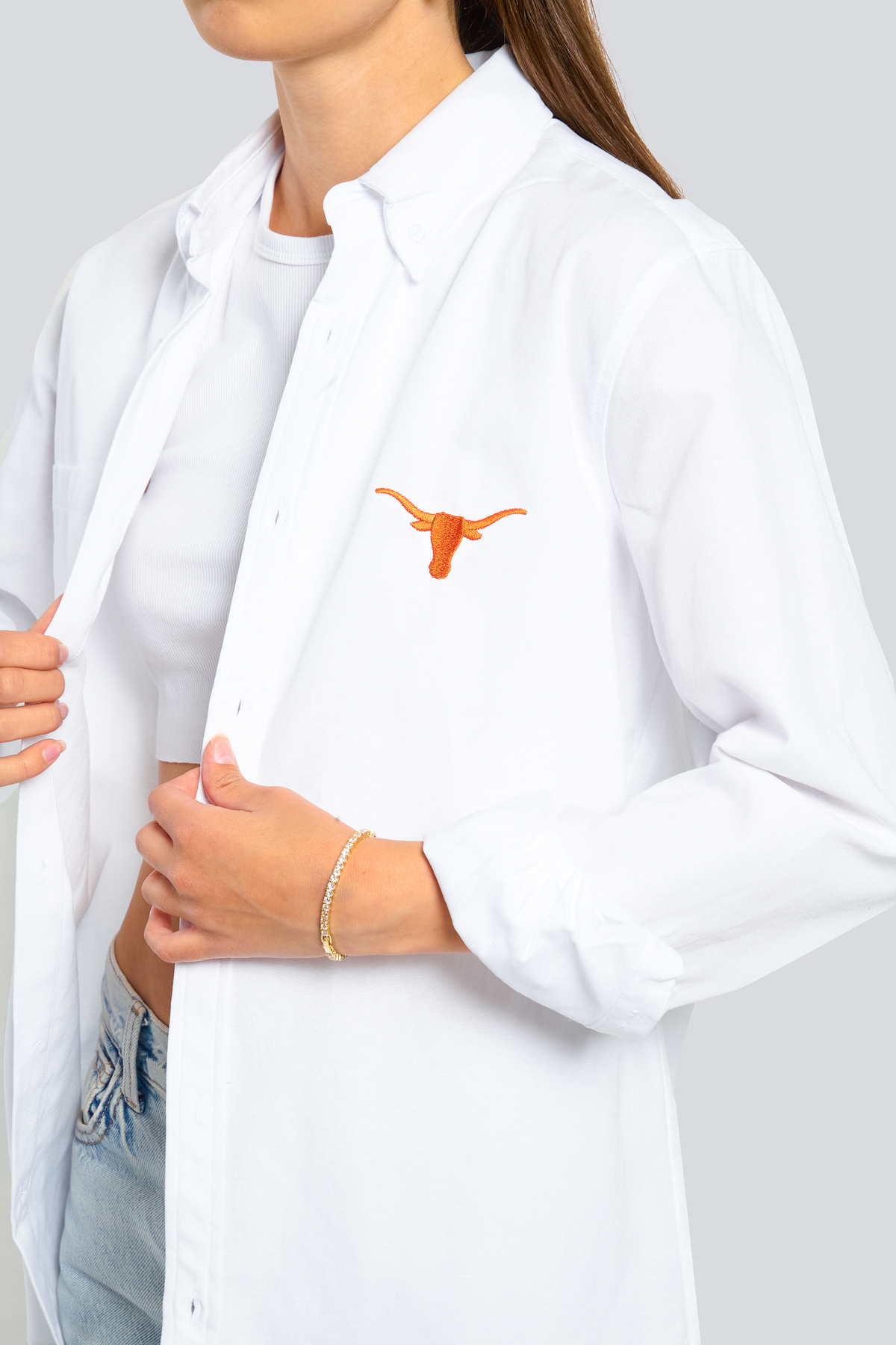 University of Texas at Austin Hamptons Button Down