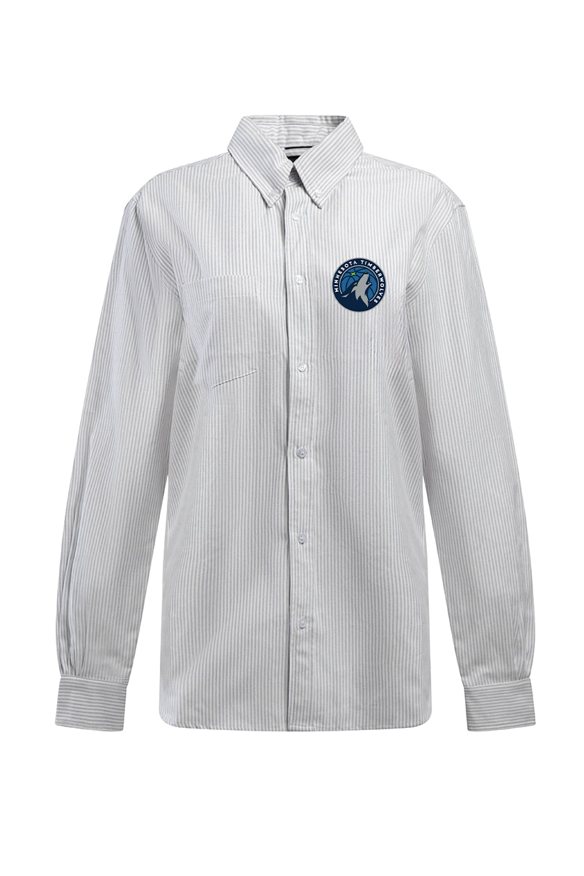 Minnesota Timberwolves Hamptons Button Down