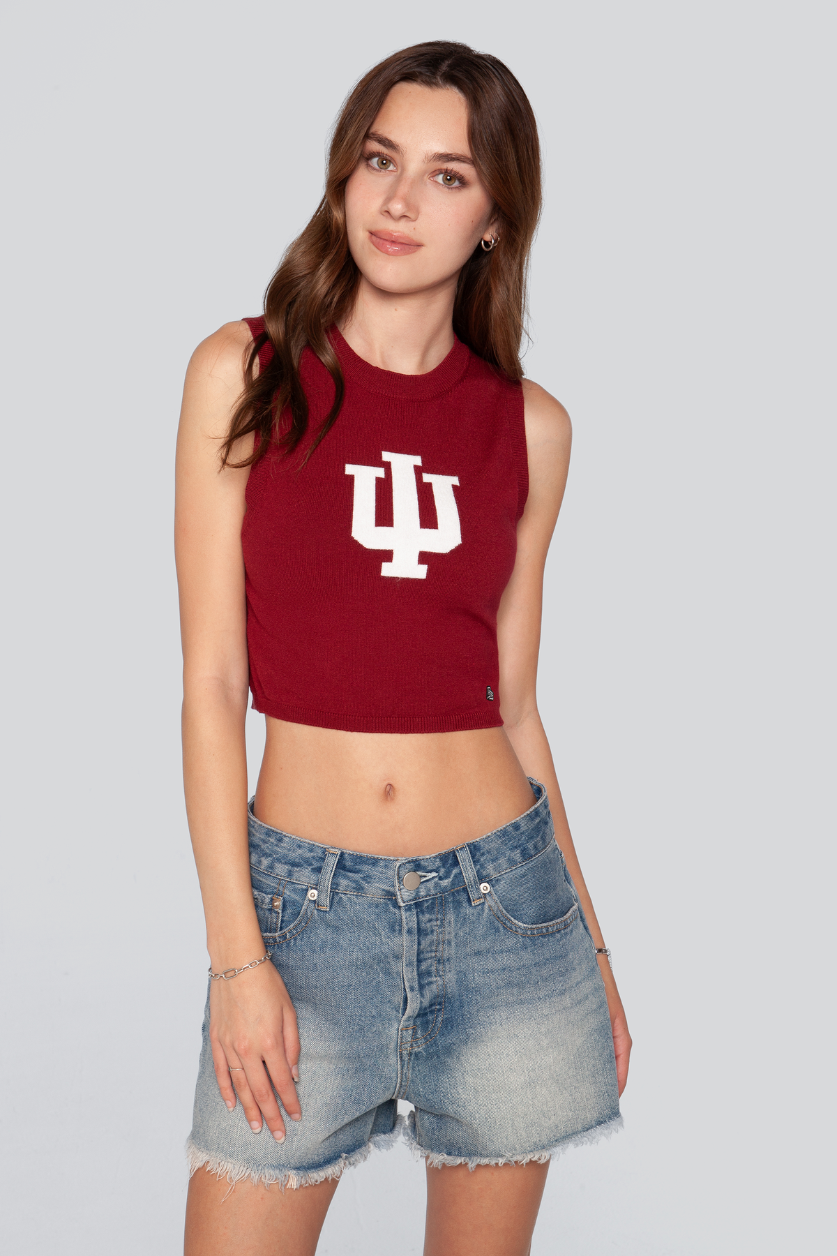 Indiana University Ivy Knitted Tank