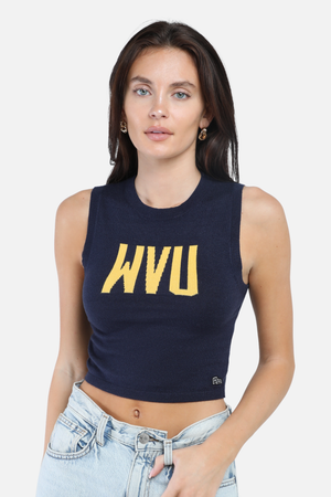 West Virginia University Ivy Knitted Tank