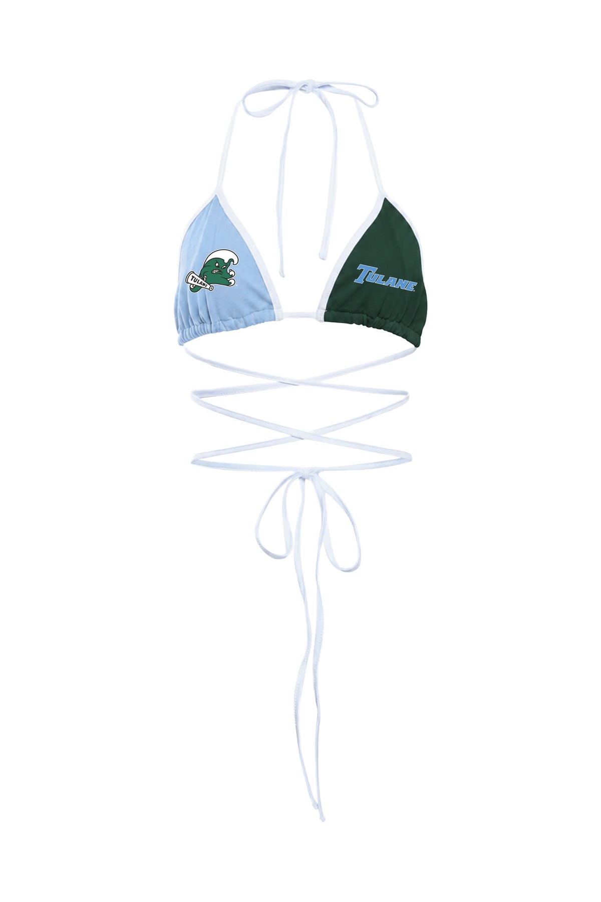 Tulane University Gameday Bra Top