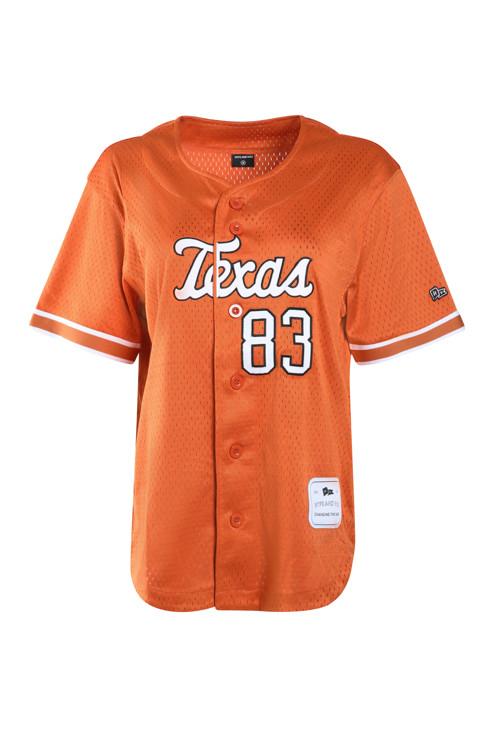 Orange Texans Baseball Jersey Youth Custom NIL Nike Texas