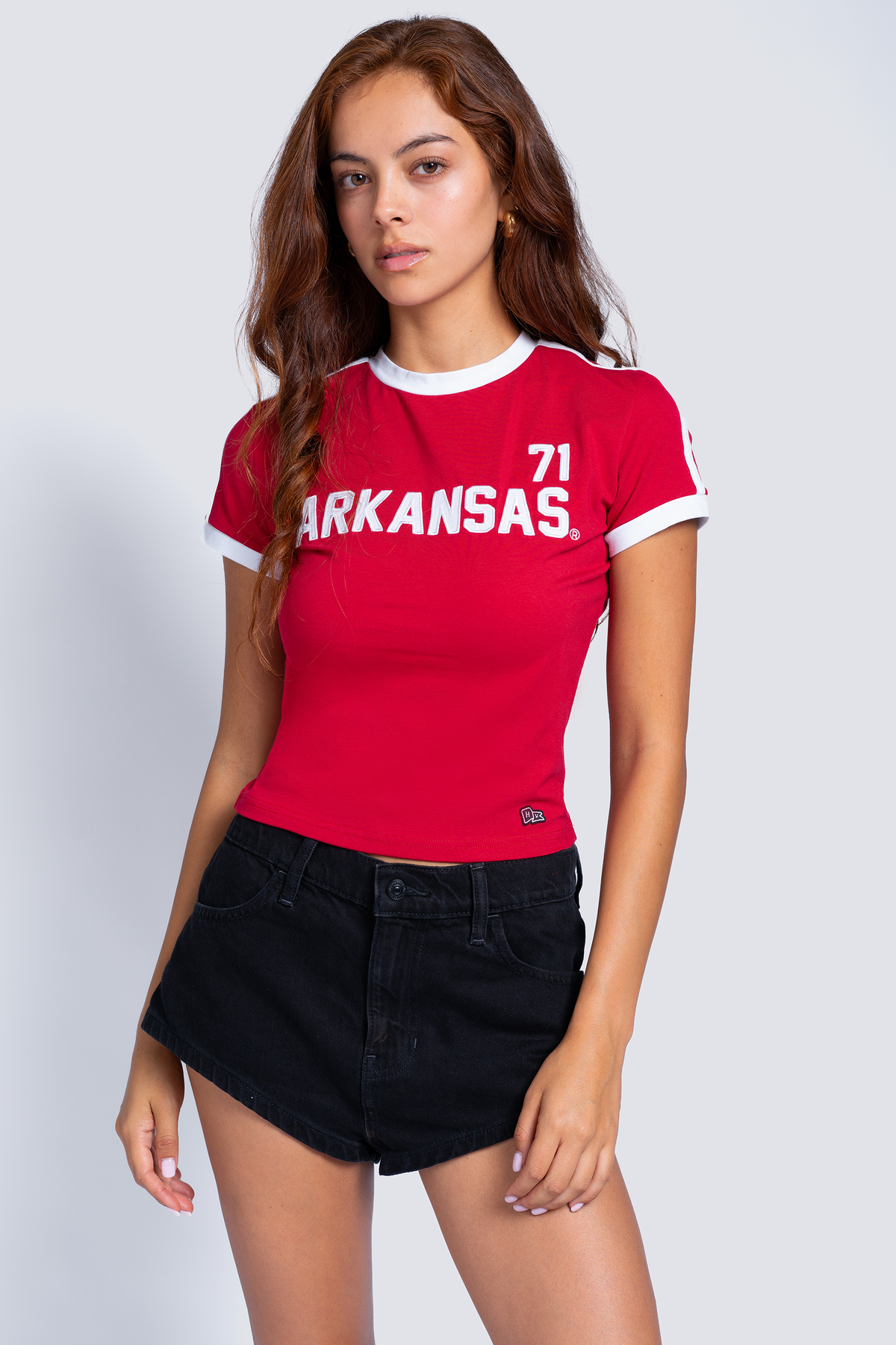 University of Arkansas Goalie Baby Tee