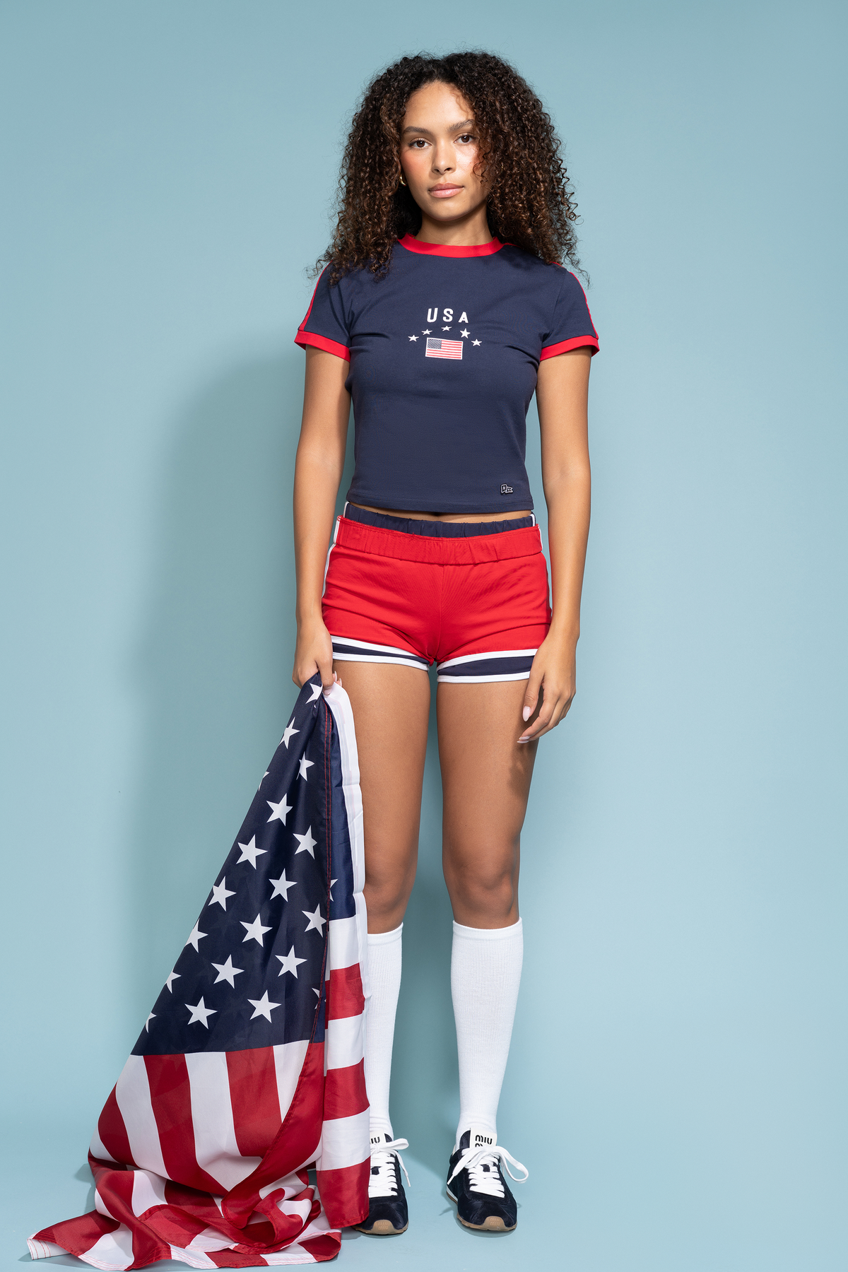 USA Goalie Baby Tee