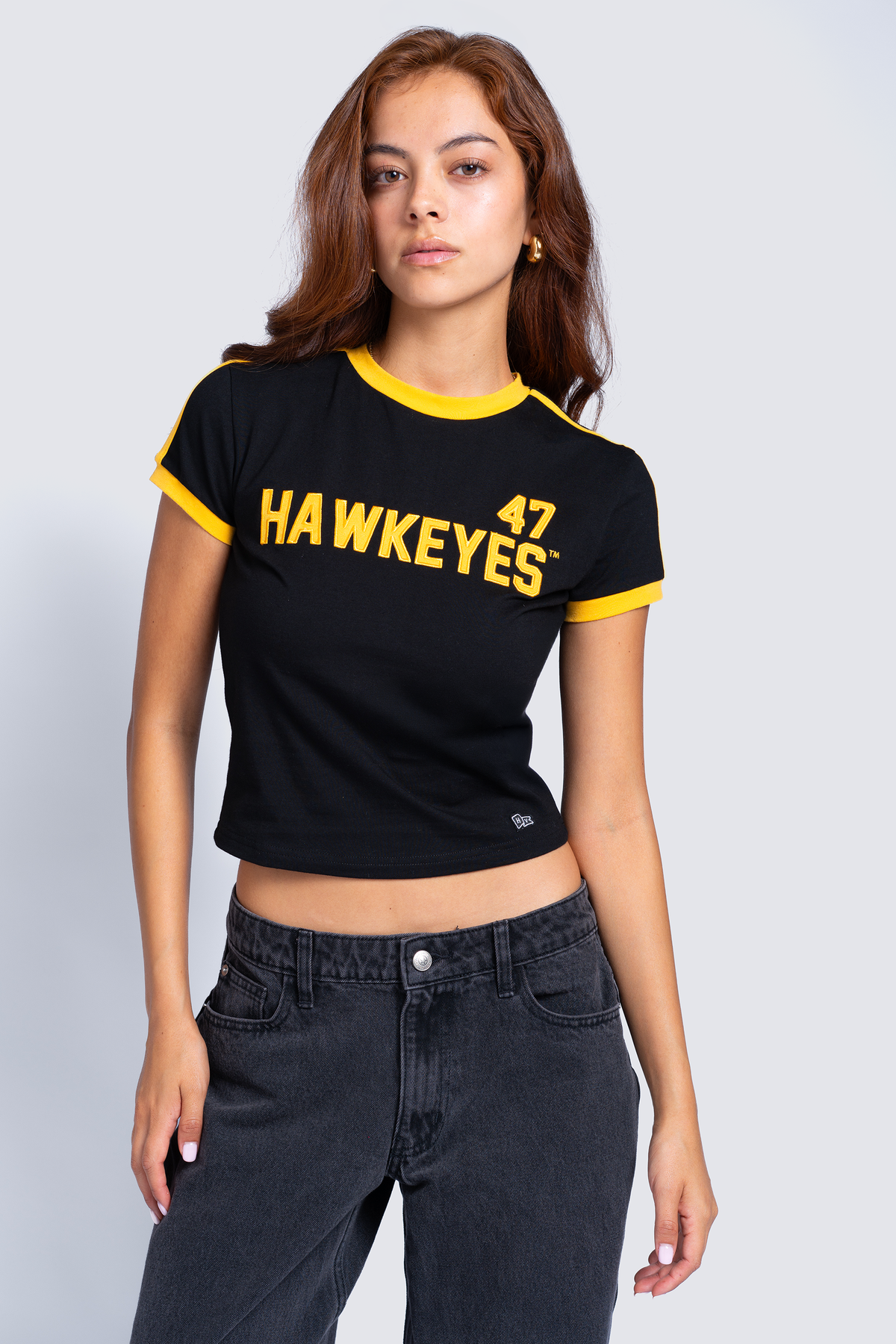 University of Iowa Goalie Baby Tee
