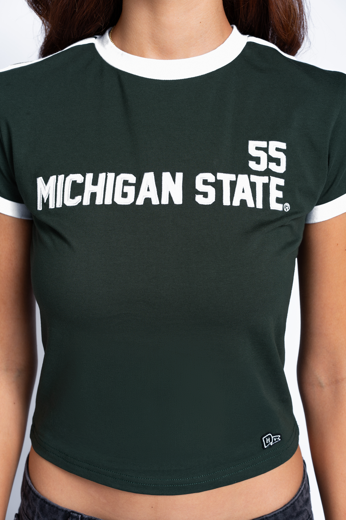Michigan State University Goalie Baby Tee