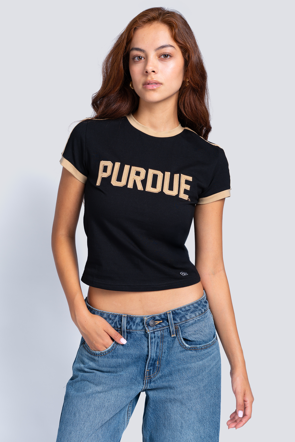 Purdue University Goalie Baby Tee