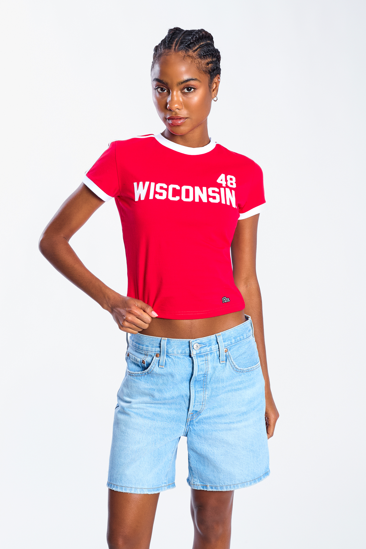 University of Wisconsin Goalie Baby Tee