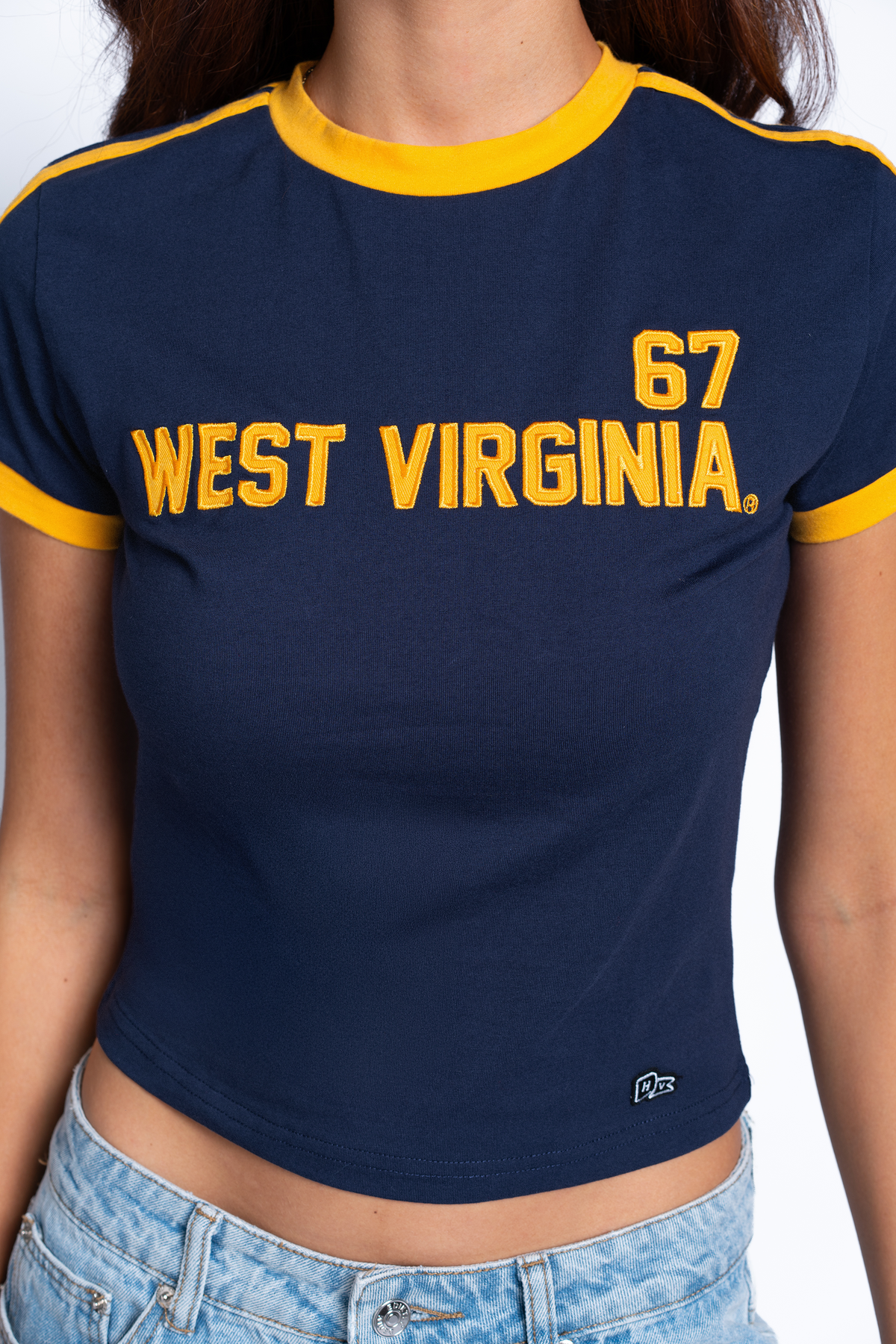 West Virginia University Goalie Baby Tee