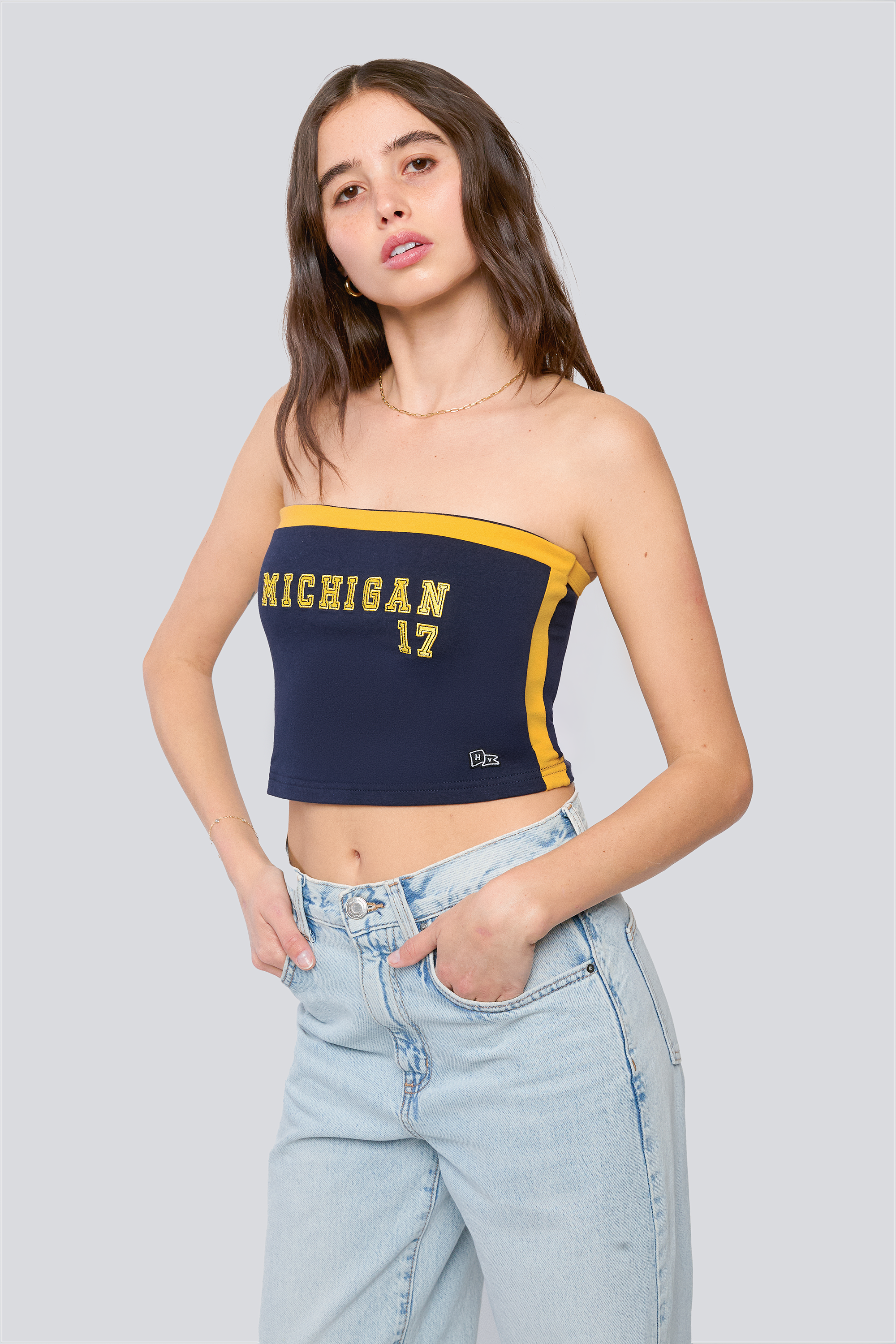 トップス 90's VF Imagewear Michigan University Vintage 90's University of Michigan Sweater Hoodie Michigan