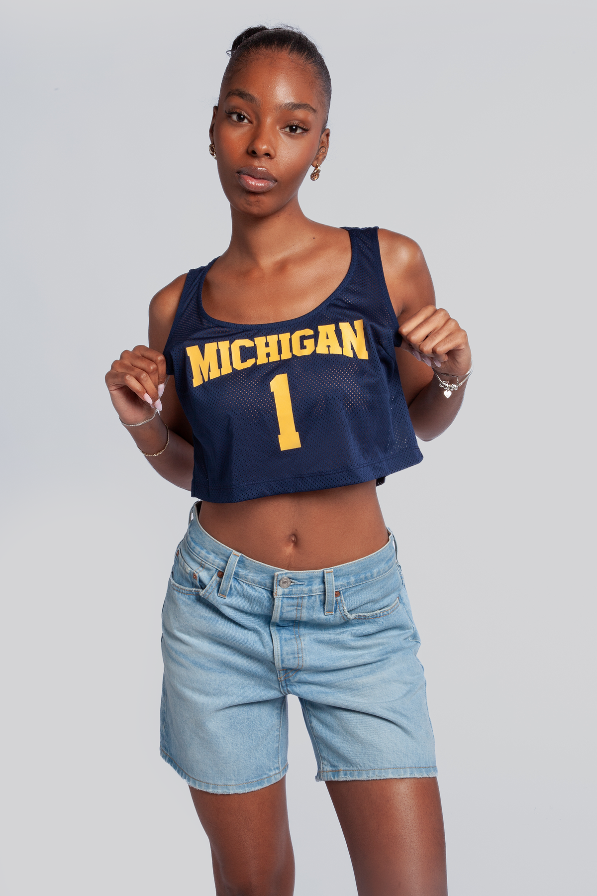 University of Michigan Track Star Singlet