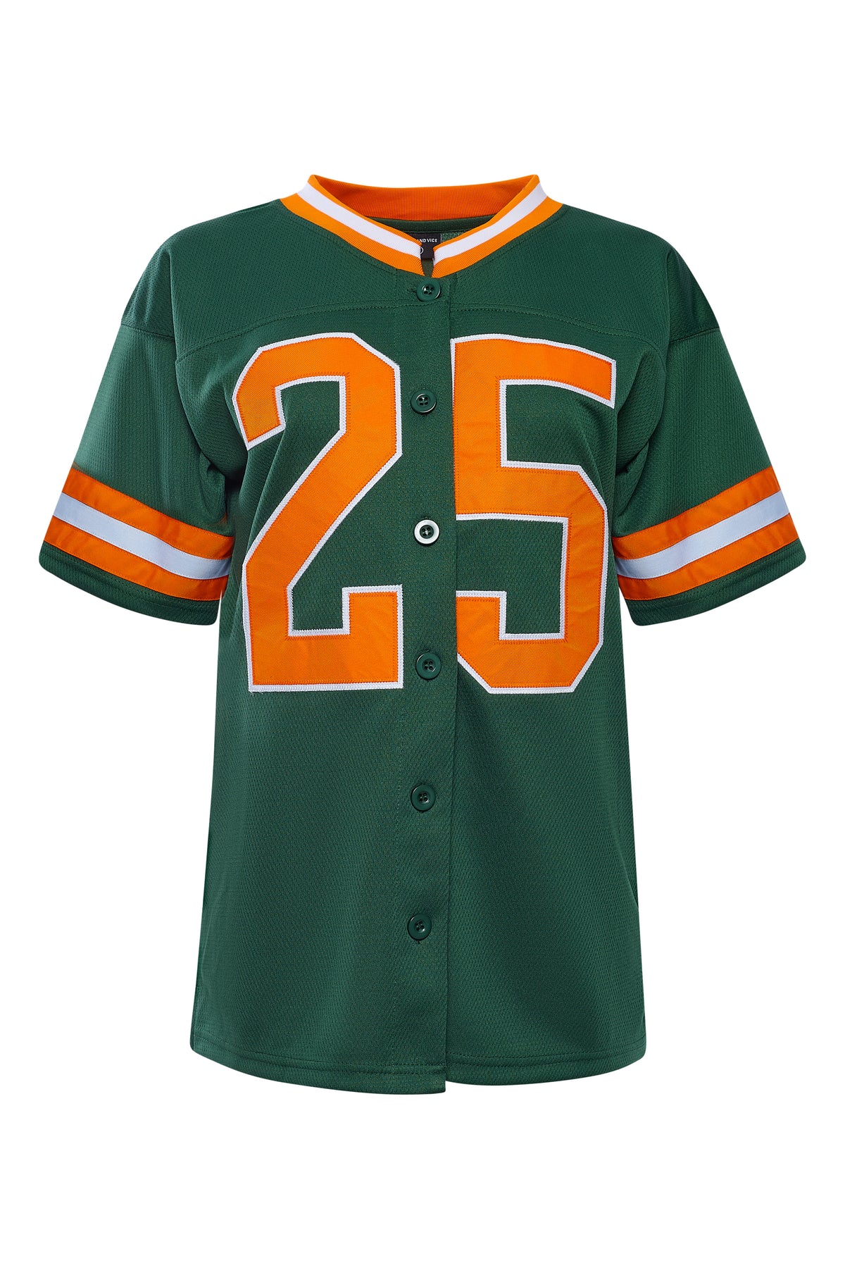 University of Miami Button Down Football Jersey