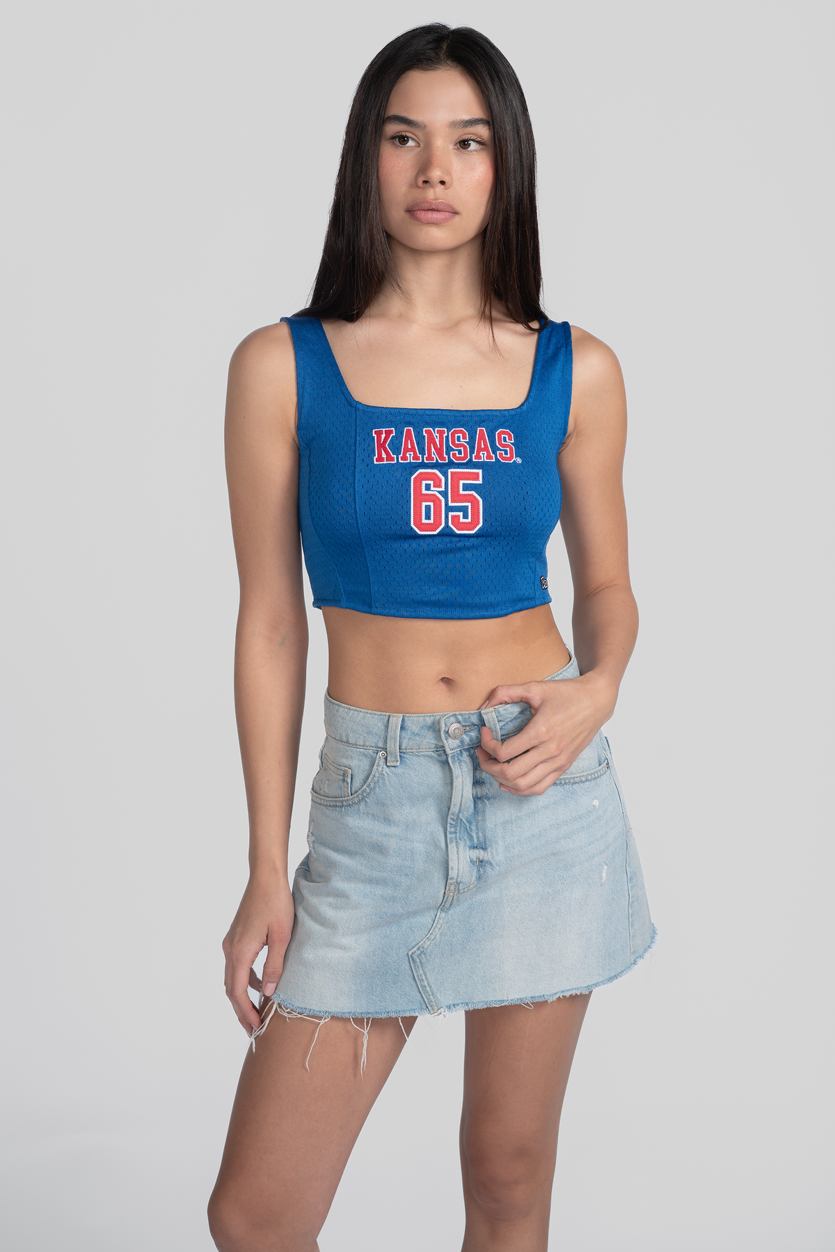 University of Kansas Jersey Corset
