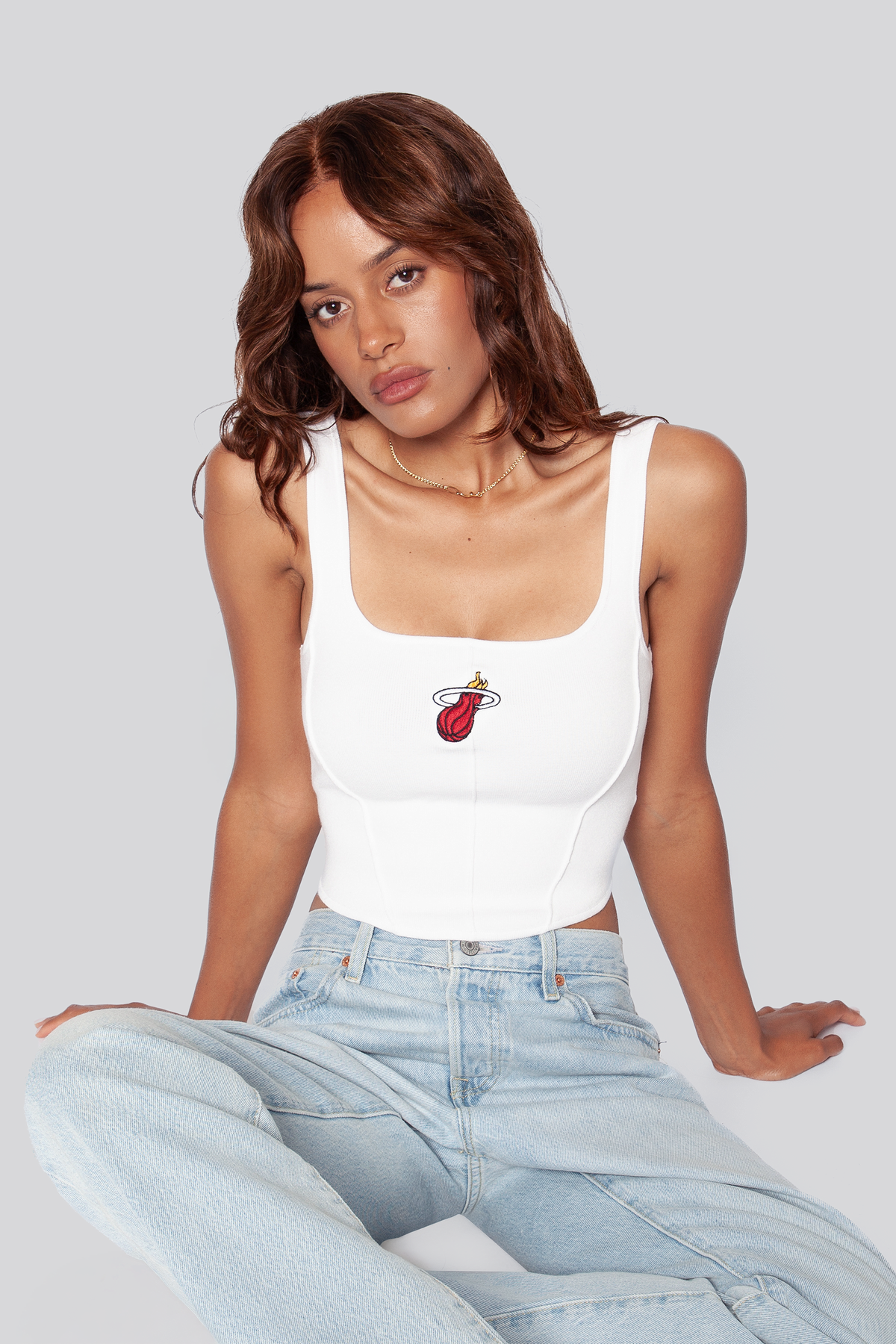 Miami Heat Knit Corset