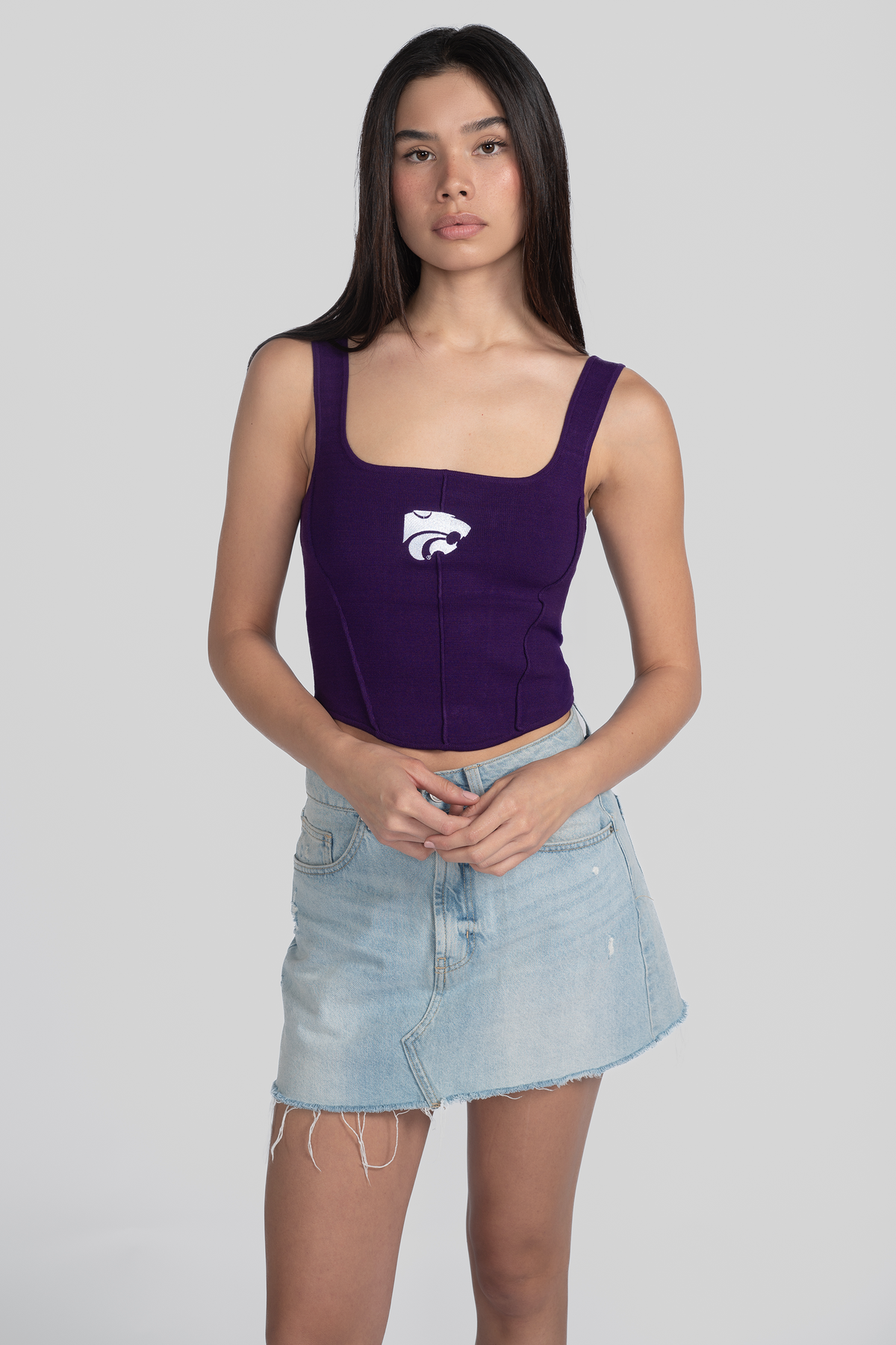 Kansas State Knit Corset