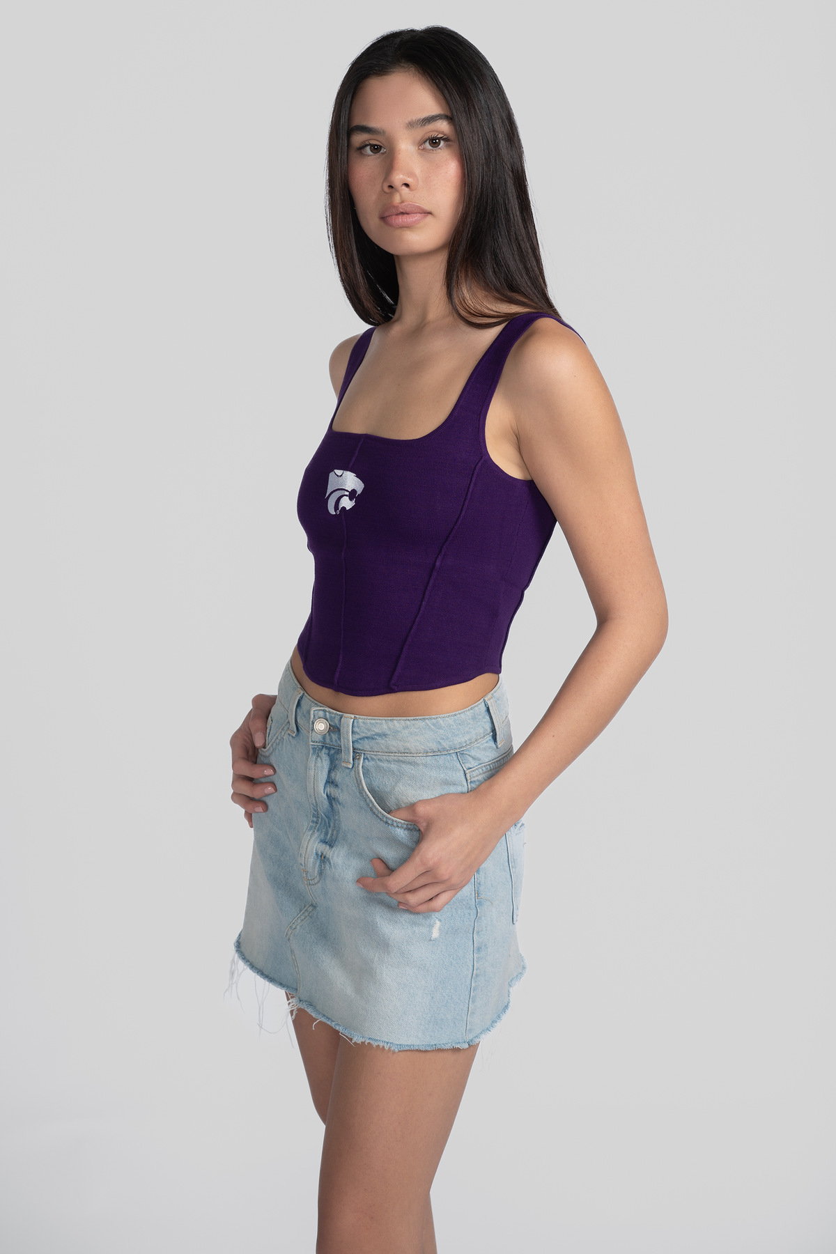 Kansas State Knit Corset