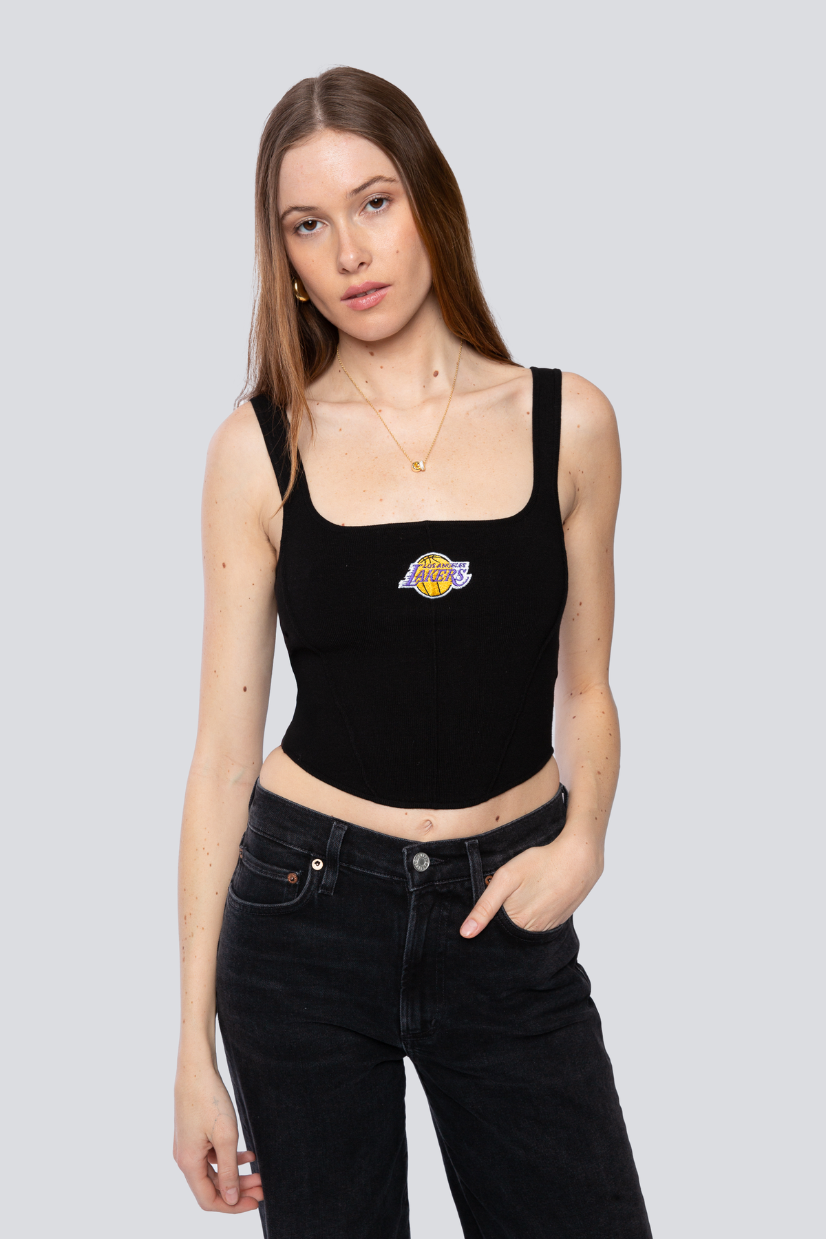 Los Angeles Lakers Knit Corset