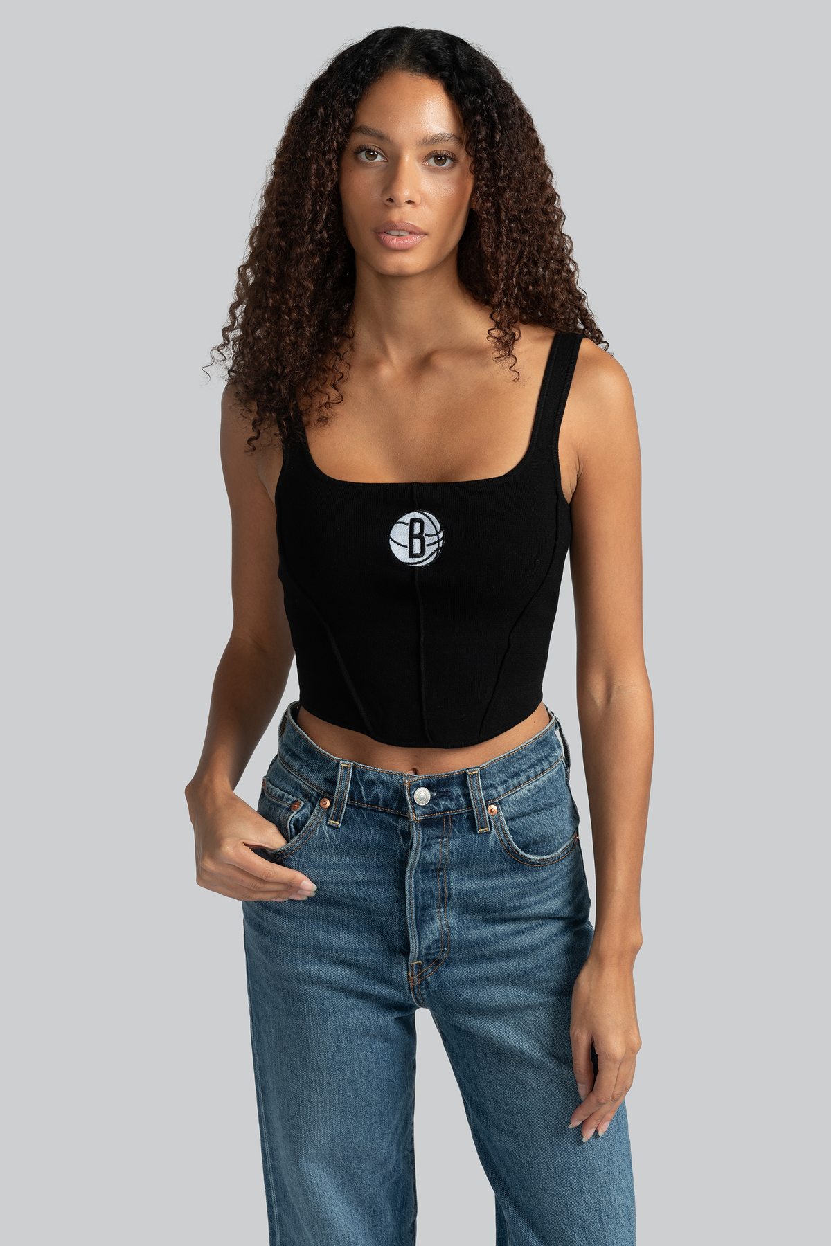 Brooklyn Nets Knit Corset