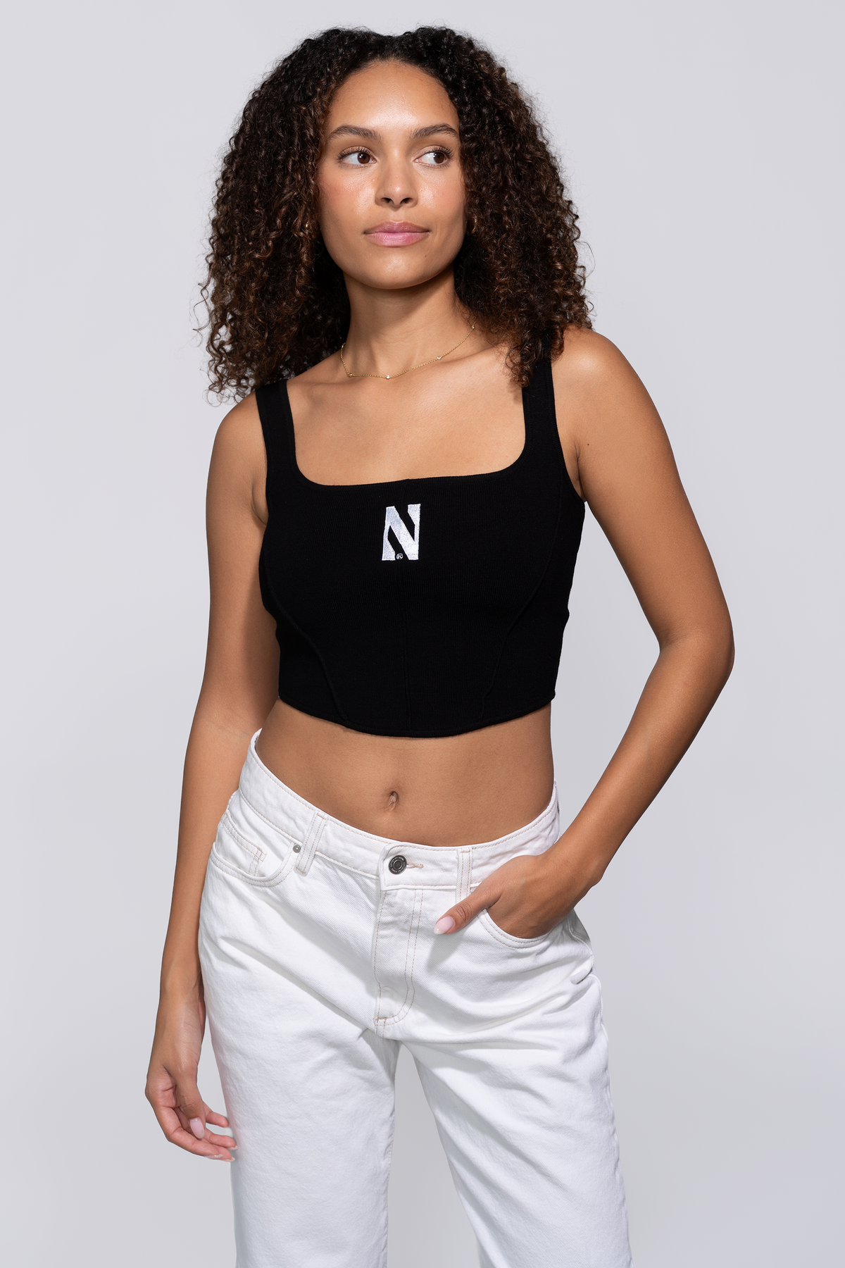Northwestern Knit Corset