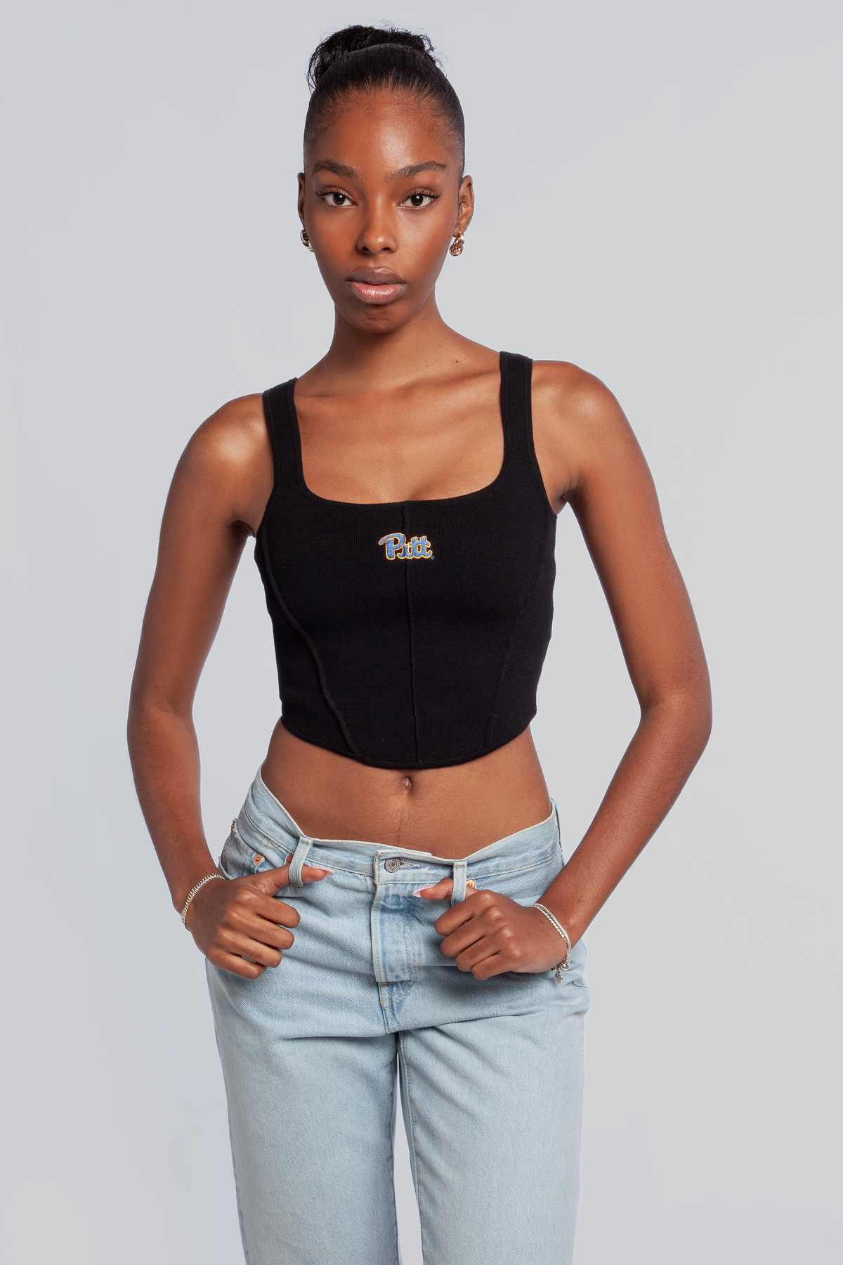 University of Pittsburgh Knit Corset