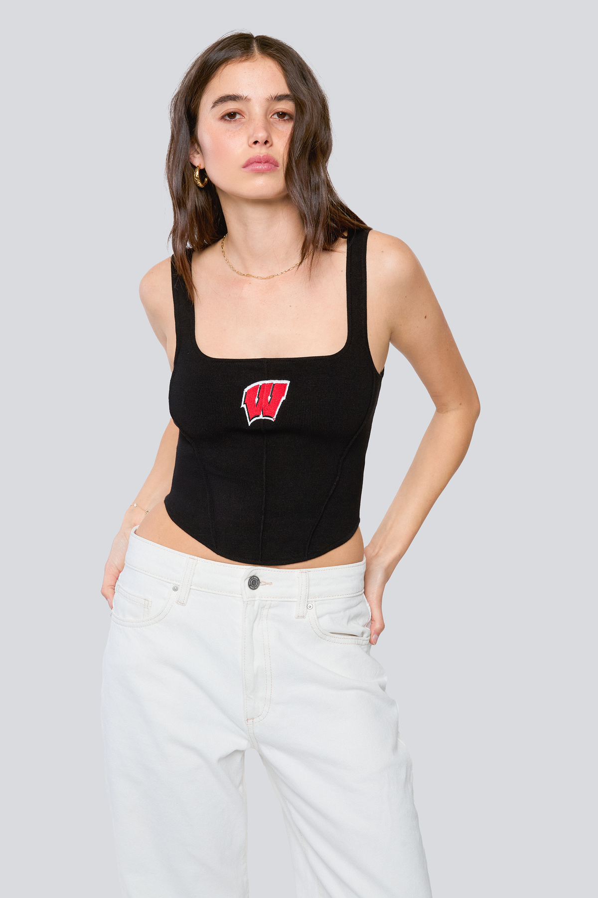 University of Wisconsin Knit Corset