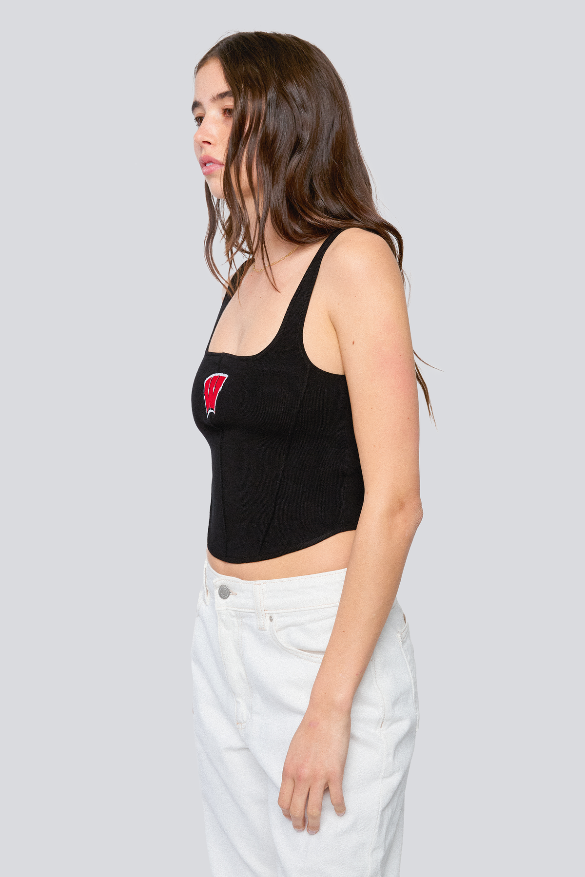University of Wisconsin Knit Corset