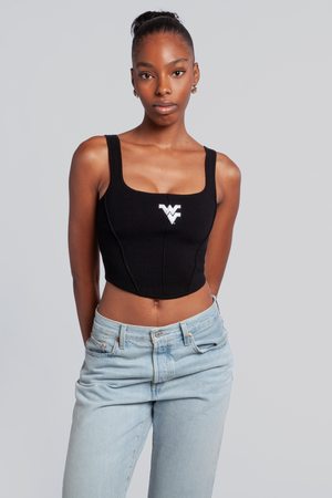 West Virginia University Knit Corset