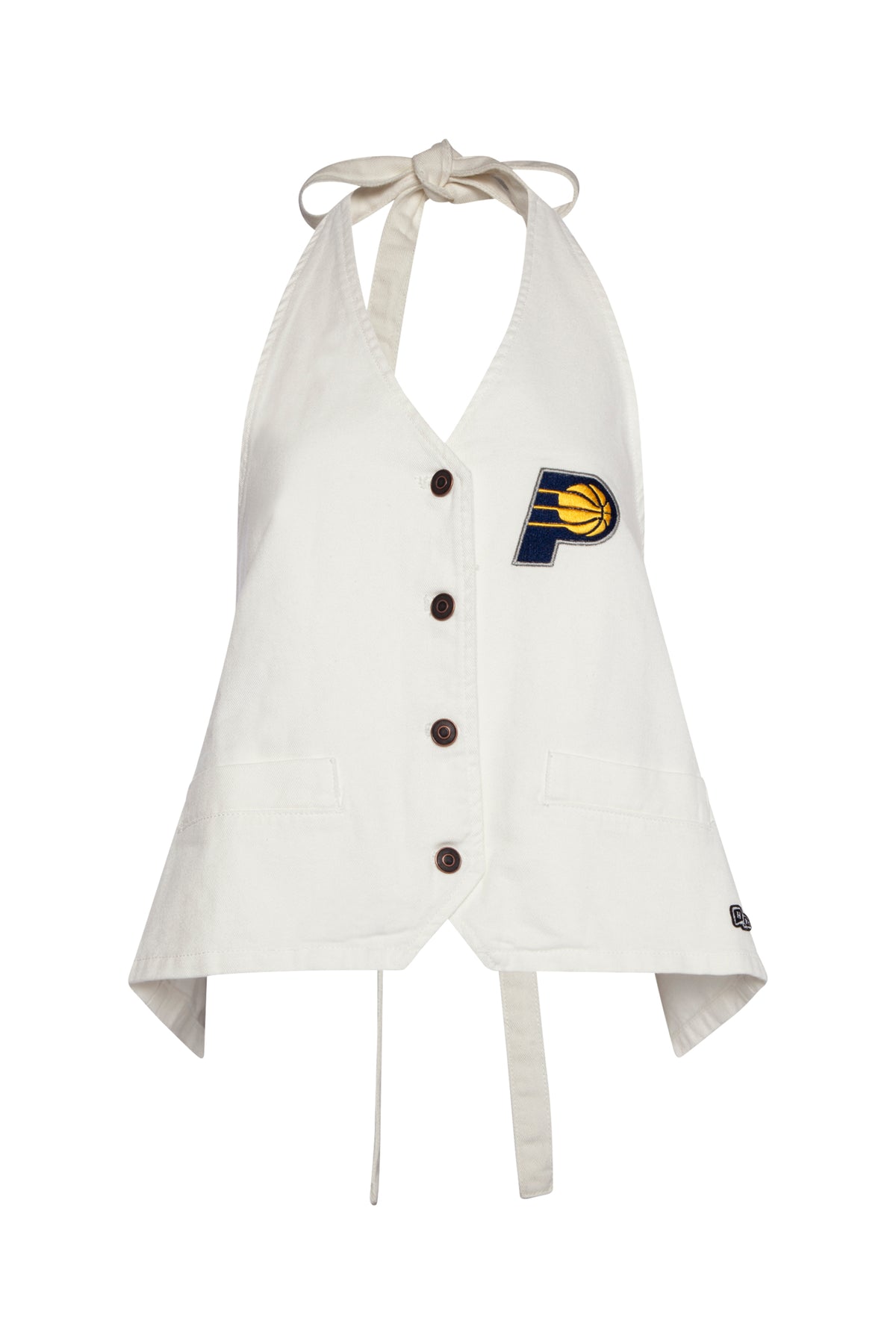 Indiana Pacers Denim Halter Top
