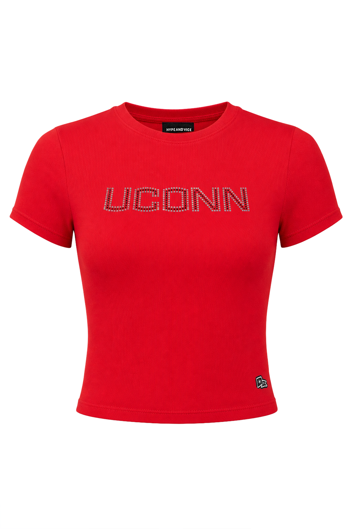 UConn Rhinestone T-Shirt
