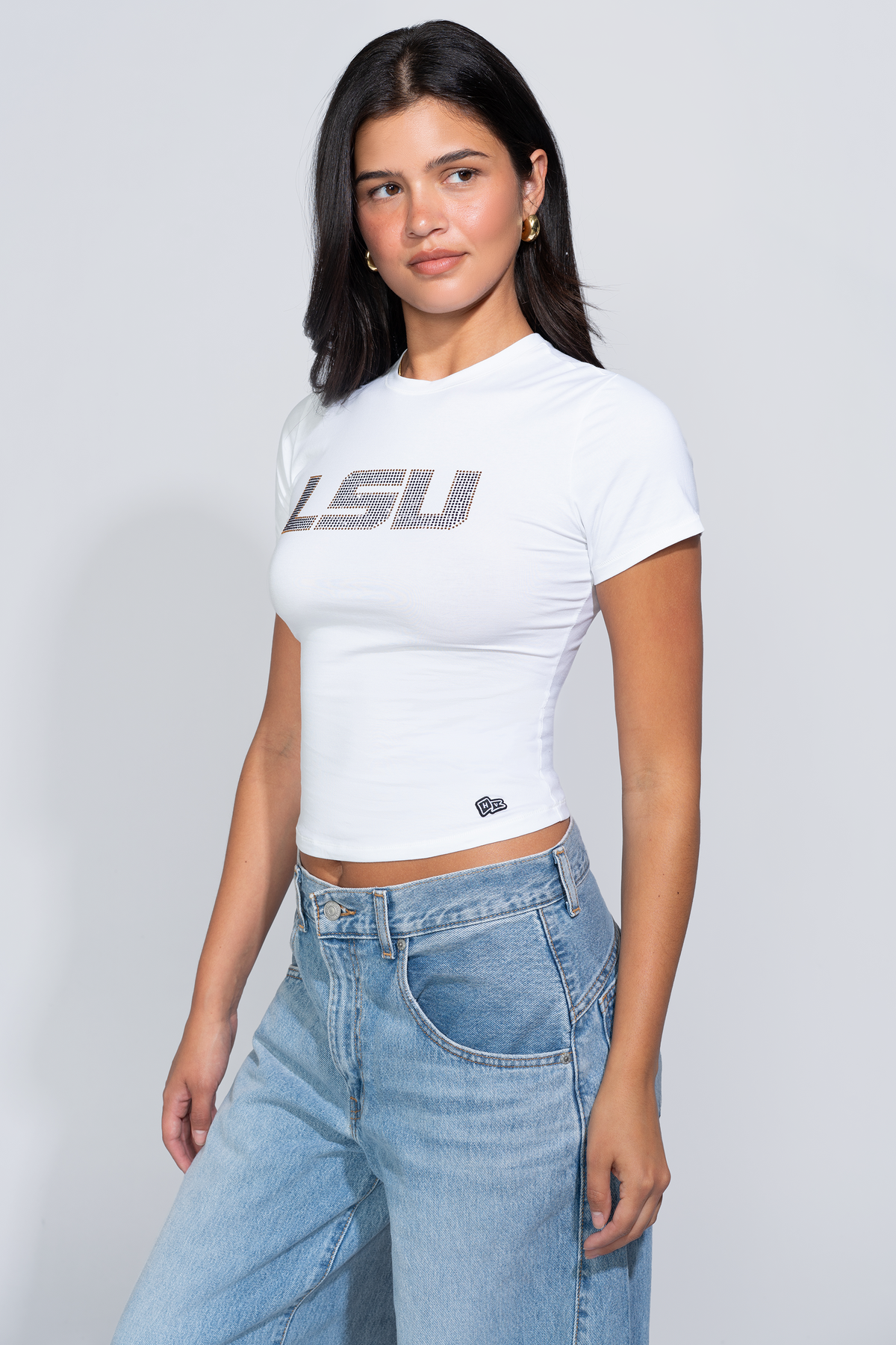 LSU Rhinestone T-Shirt