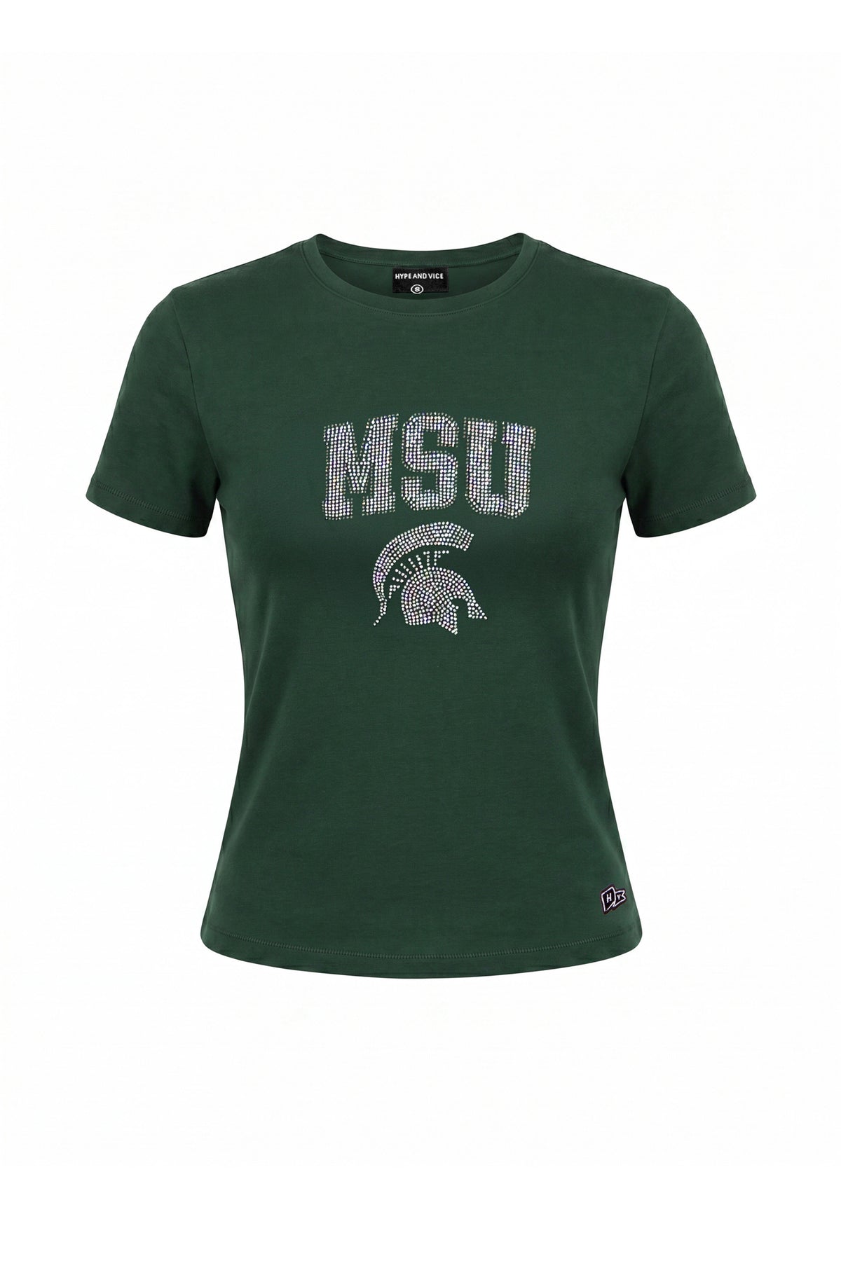 Michigan State Rhinestone T-Shirt